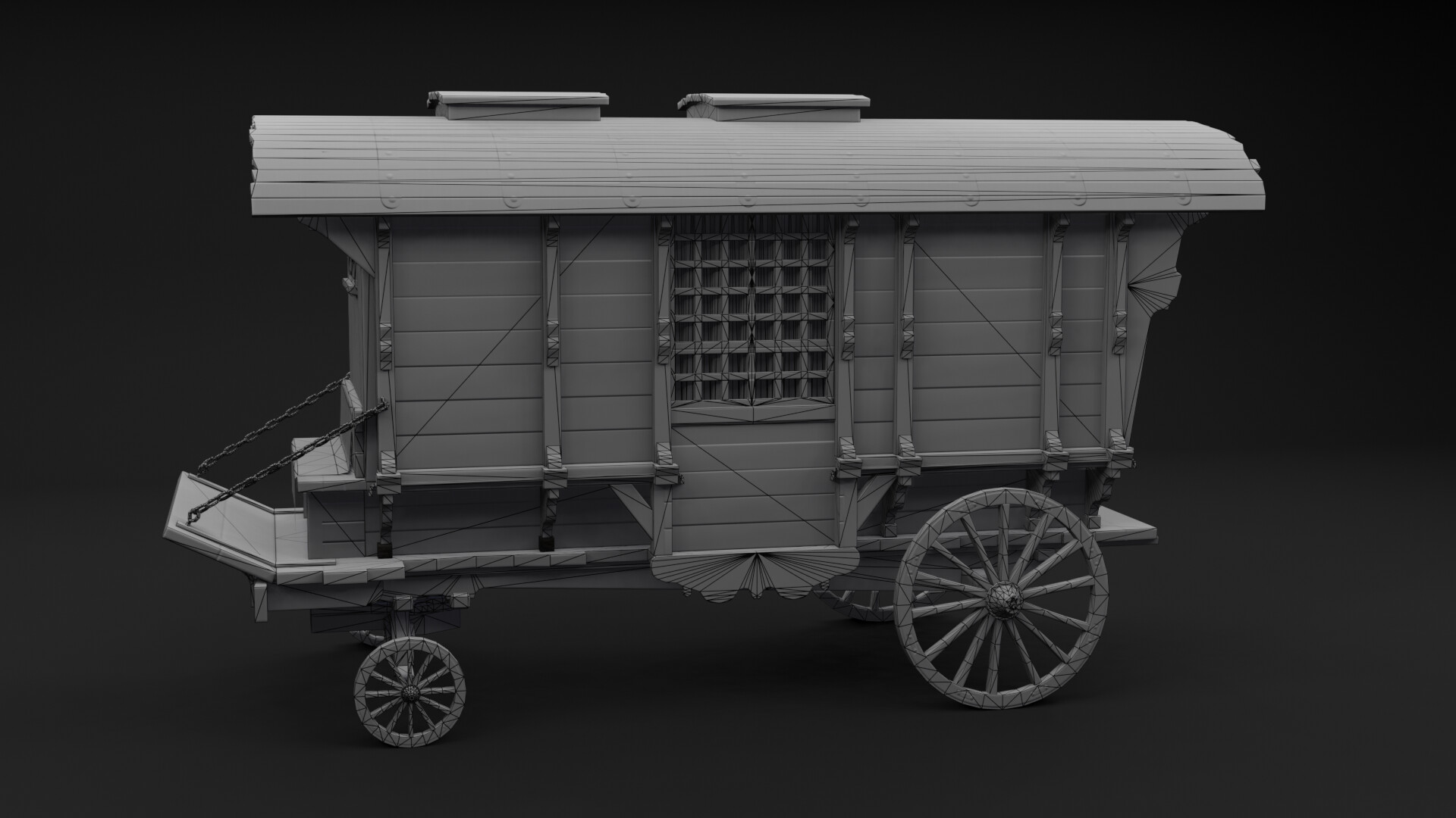 Artstation Medieval Carriage Muhammet Emin Abanoz