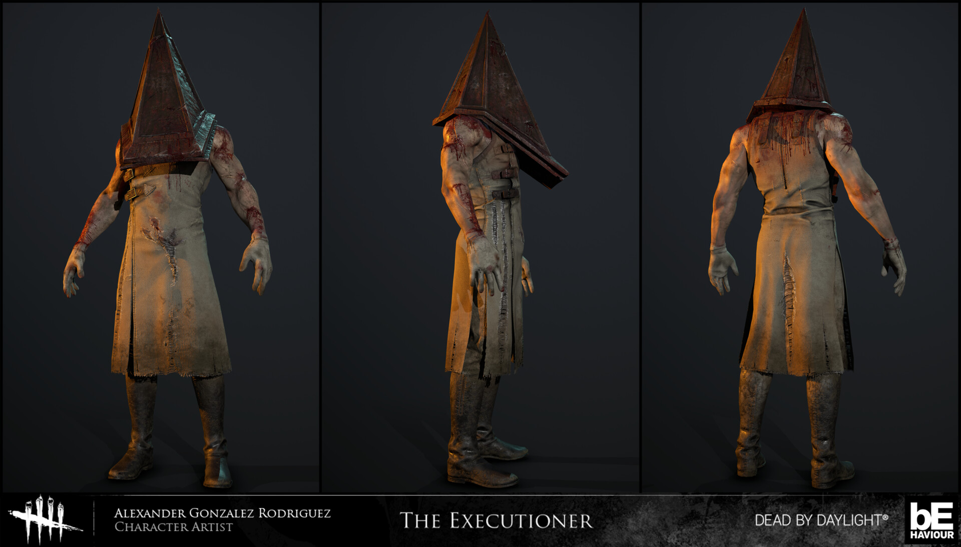 ArtStation - The Executioner (Pyramid Head) Dead By Daylight