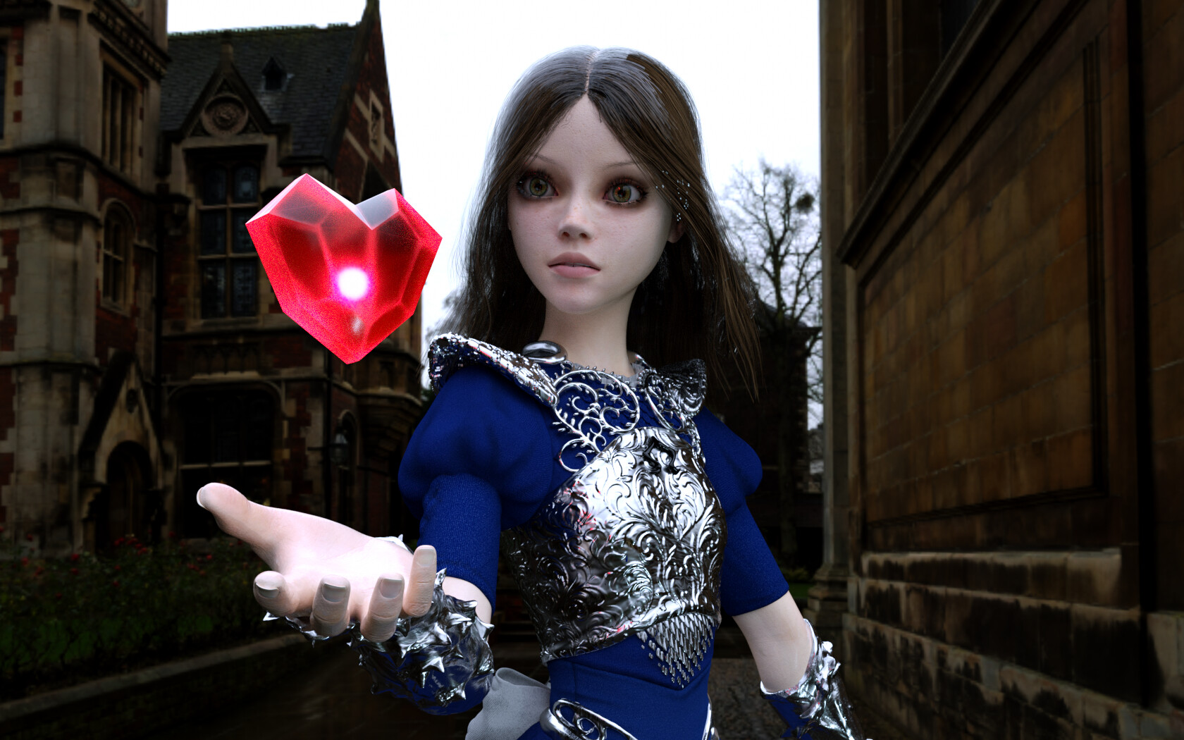 Alice: Asylum Fanmade 3D Model.