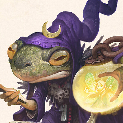 Justin gerard justin gerard motm069 frog necromancer 72web