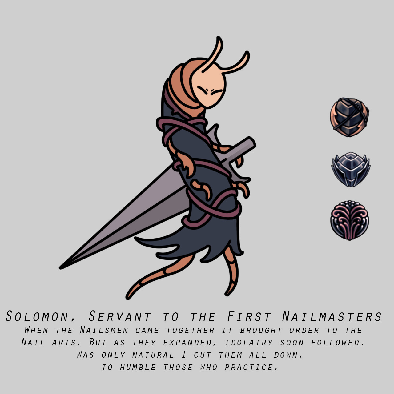 Artstation Hollow Knight Charm Meme Gabriel Cardinal