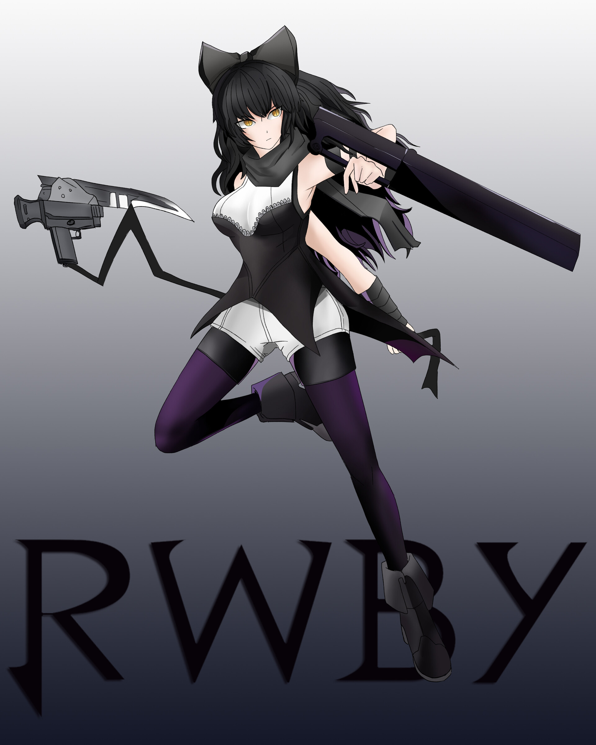 sammy d blake rwby fanart