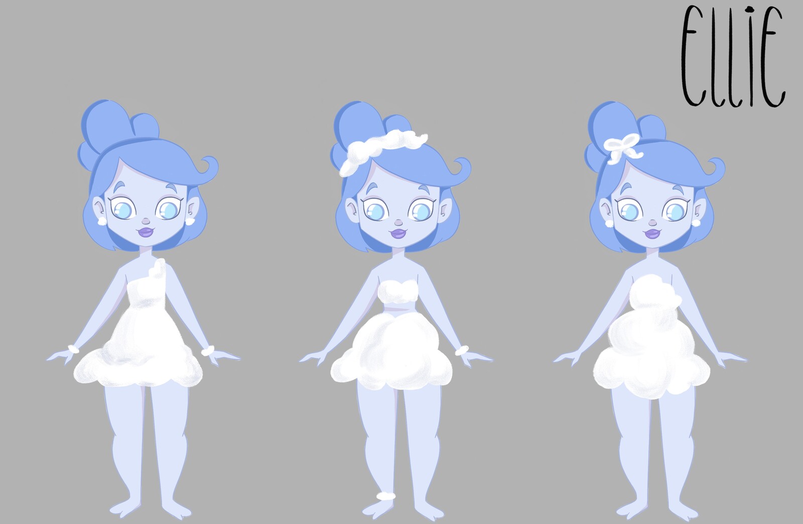 One of two main characters of the story and the protagonist, Ellie. 