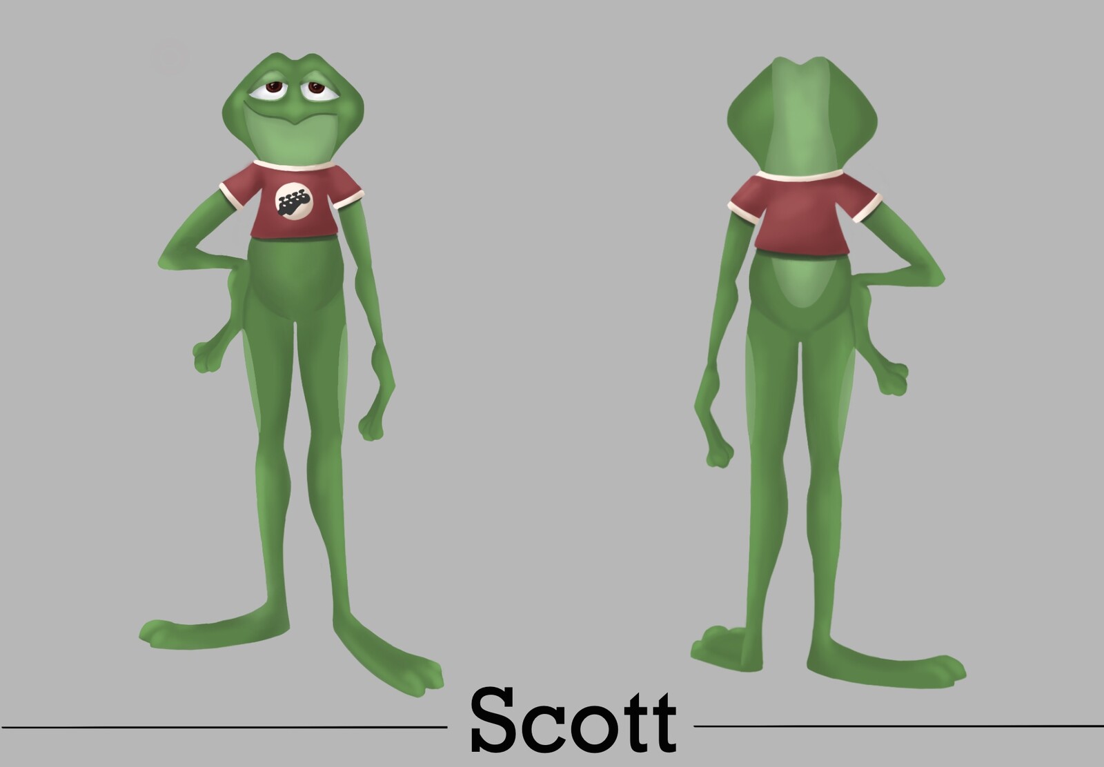 Character Exploration for Scott Pilgrim.