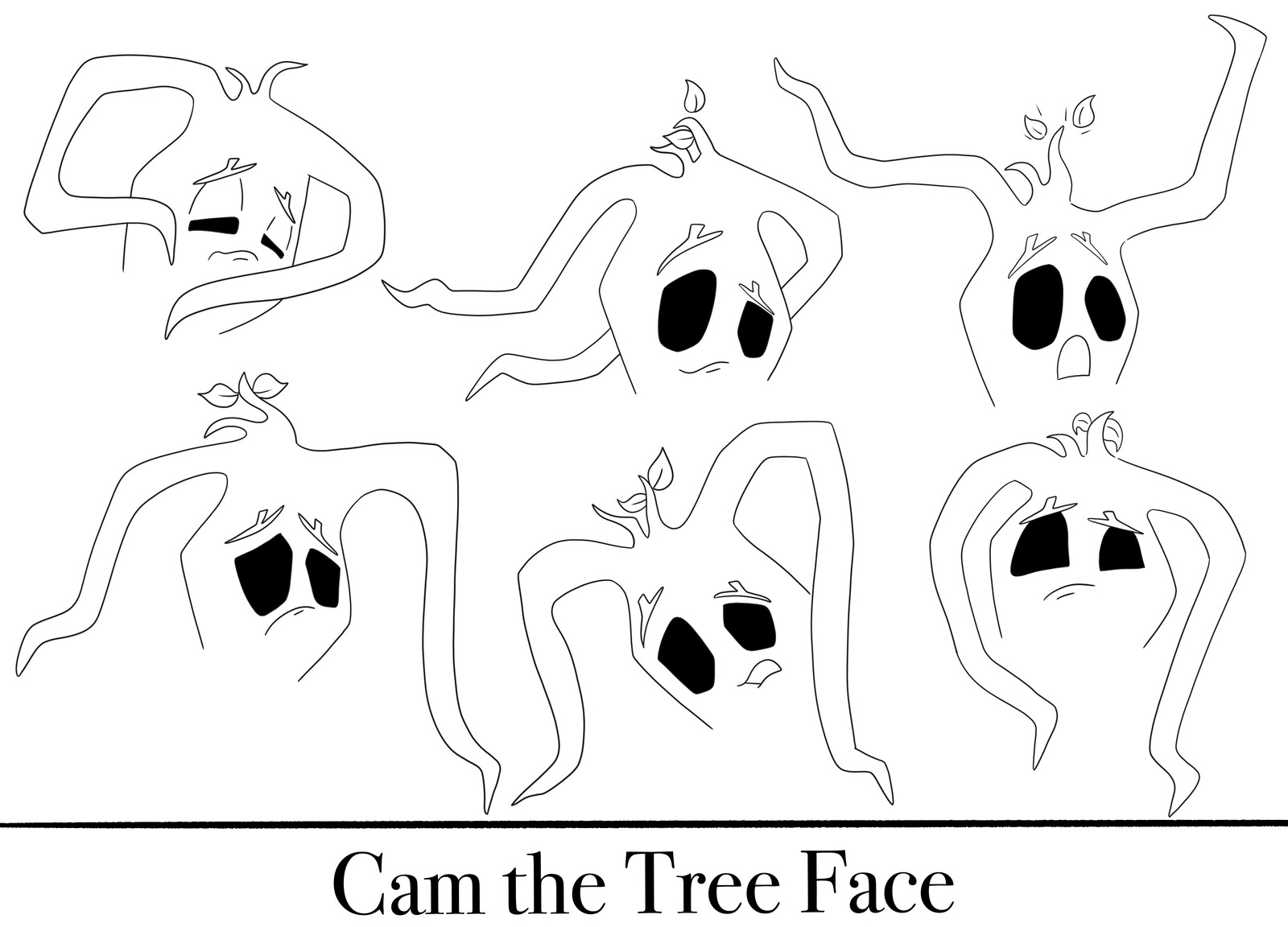 Cam the Tree-- Facial Gestures