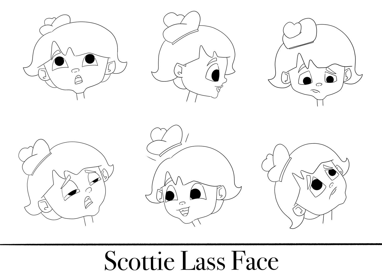 Scottie Lass -- Facial Gestures