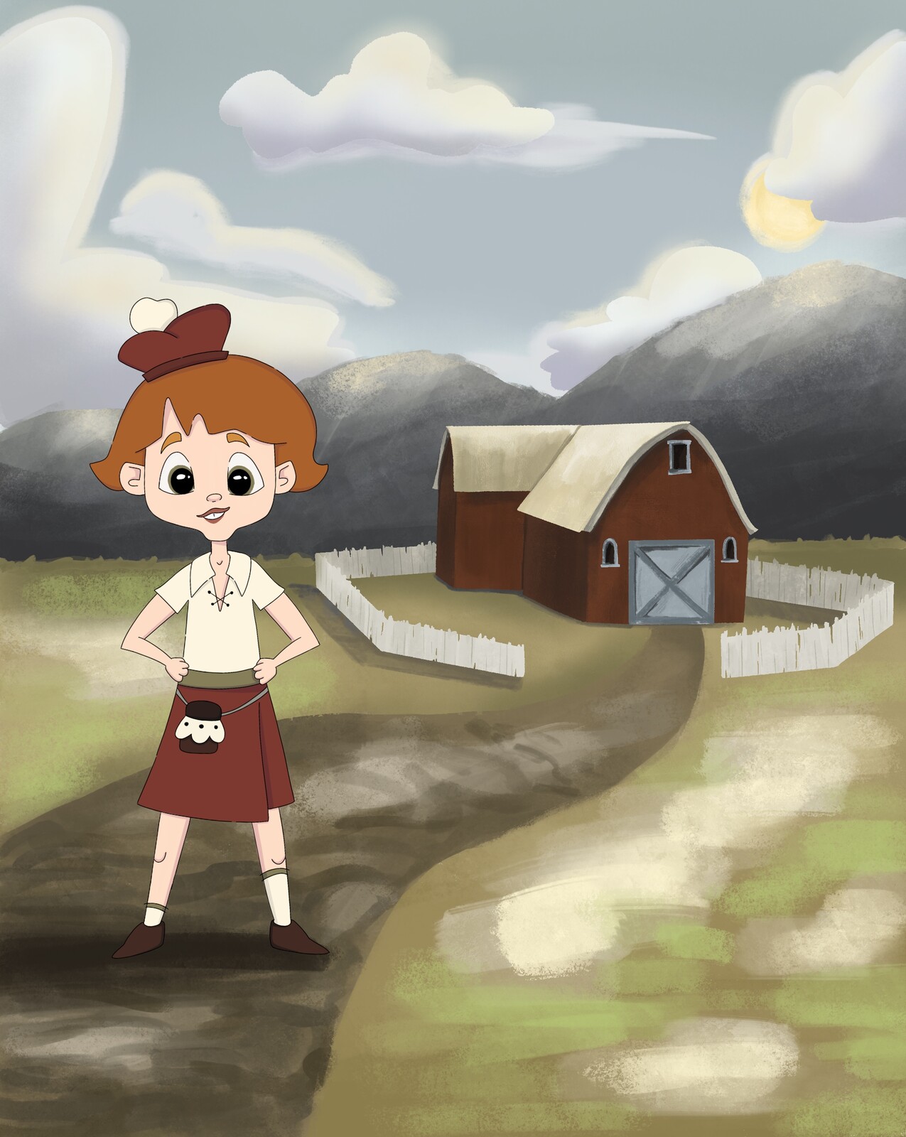 Scottie Lass -- Character Design