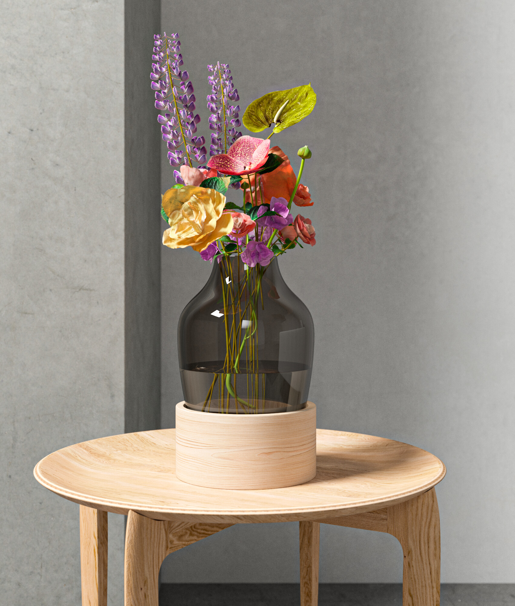 Lisa Jørgensen - Flower 2D Photogrammetry
