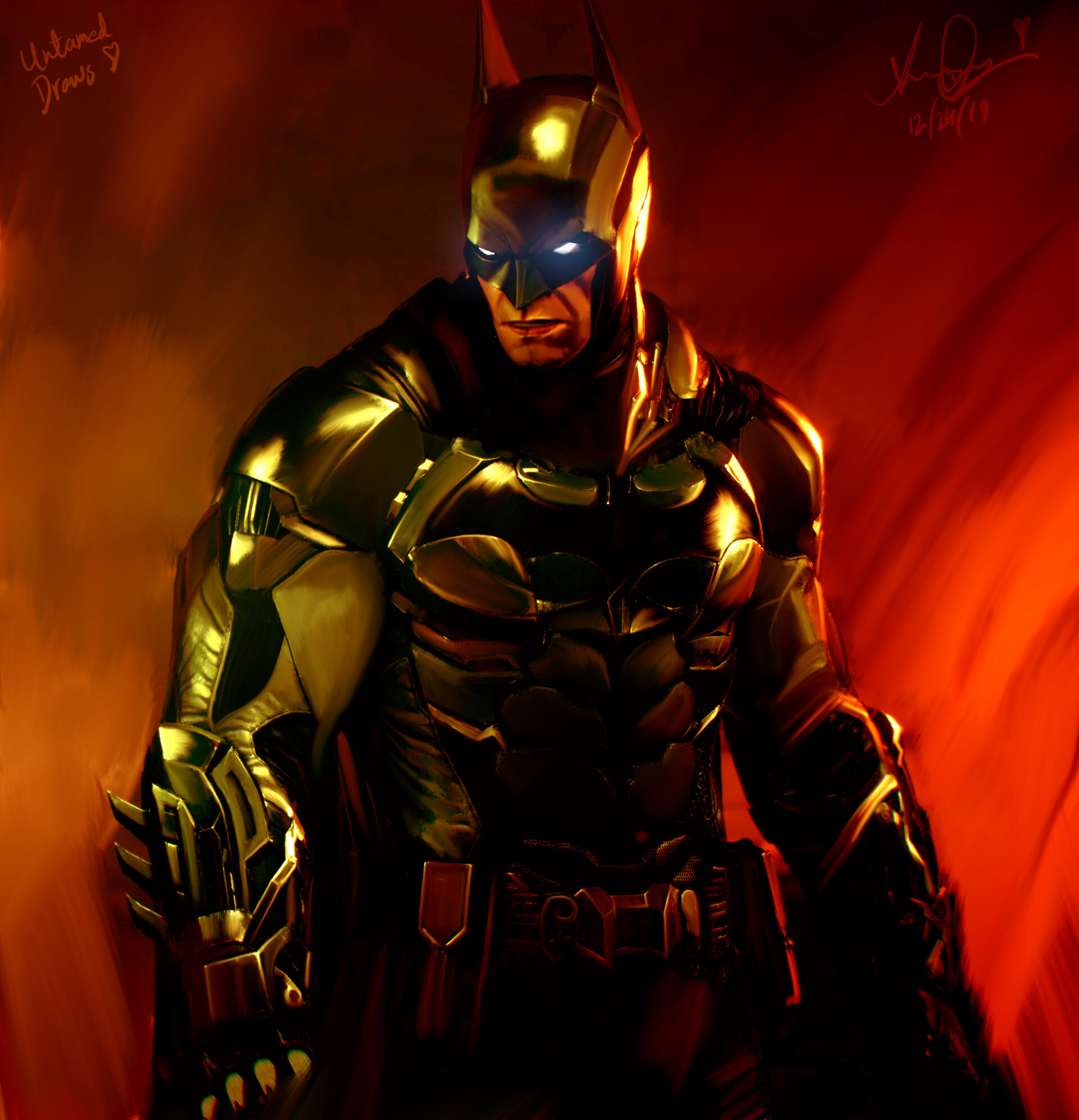 Batman Arkham Knight Wallpaper for Desktop (MM) by flaminghotjedi