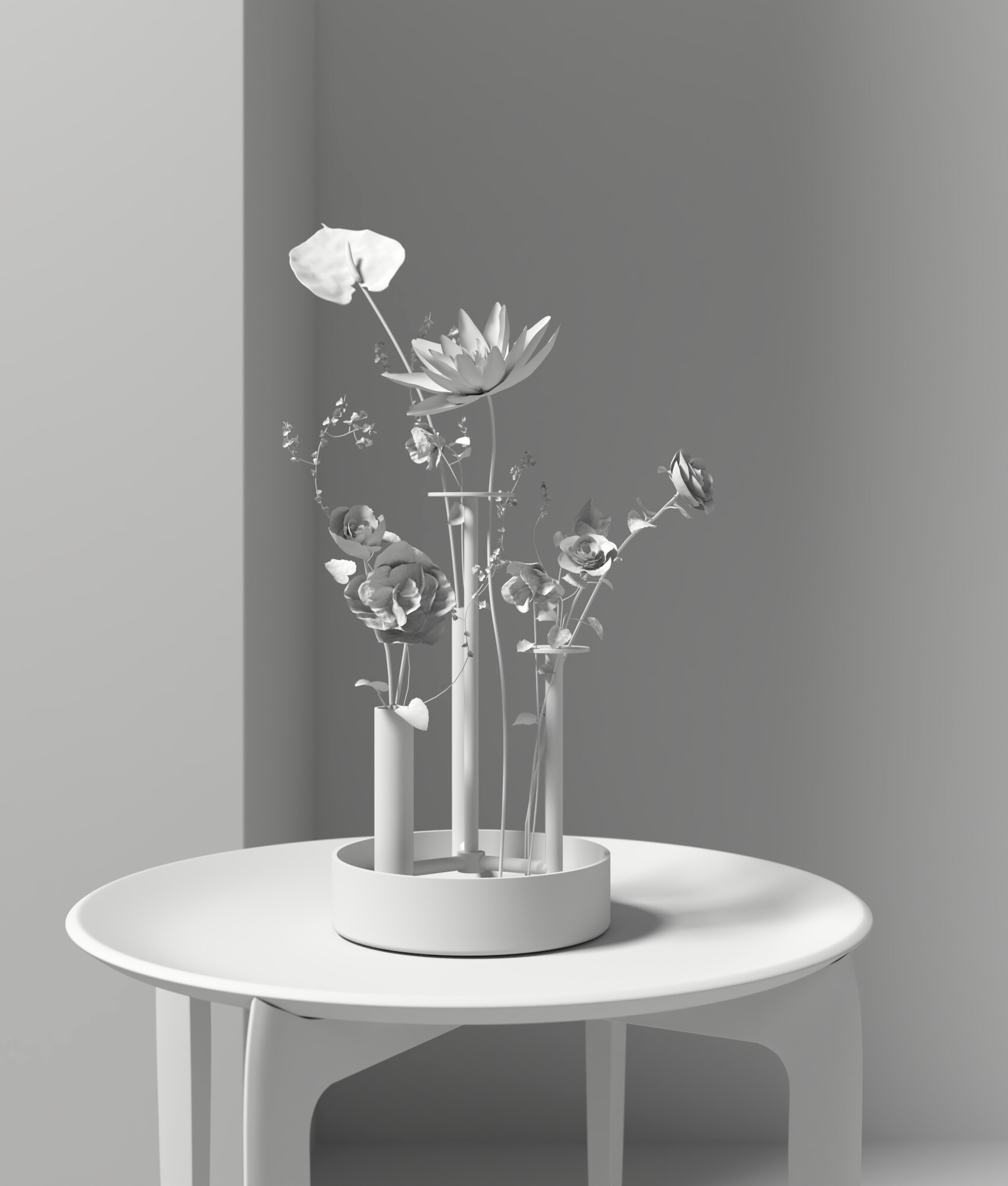 Lisa Jørgensen - Flower 2D Photogrammetry