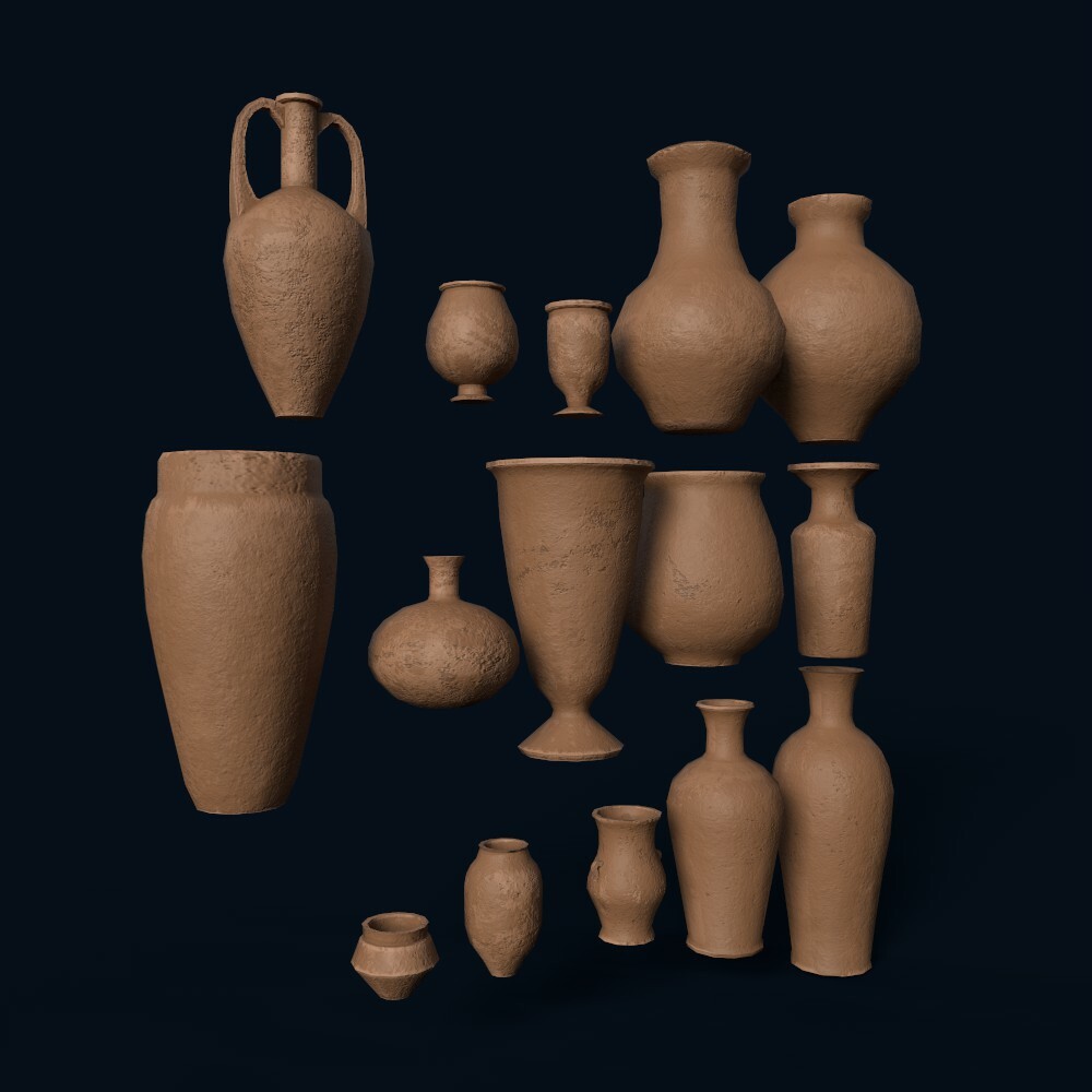 Vases
(model by Thomas De Neef)