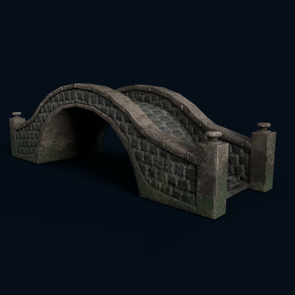 Small Stone Bridge
(model by Thomas De Neef)