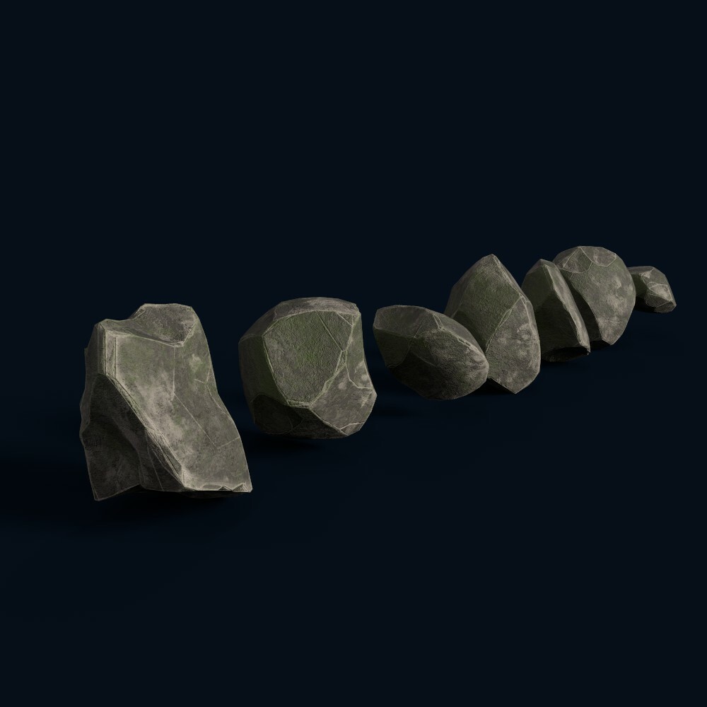 Small rocks
(own model)