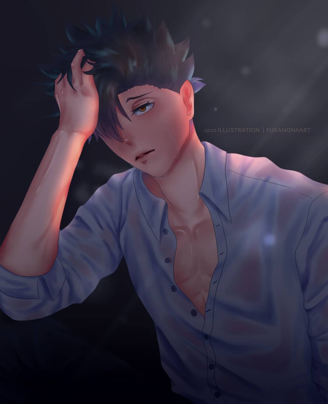 Kurro Fanart Artstation Kuroo Fanart Fuka Chan artstation kuroo fanart fuka chan