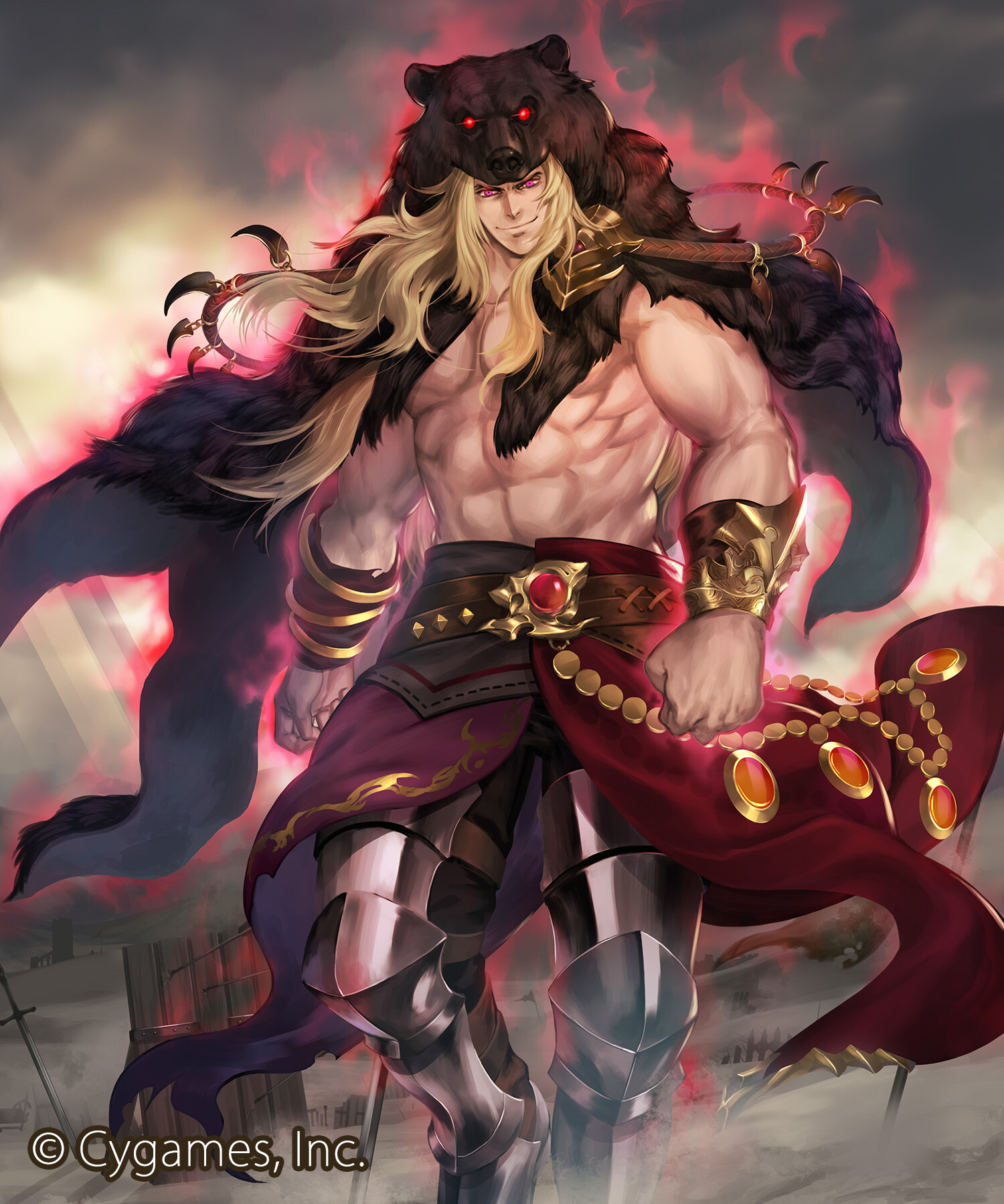Artstation Shadowverse Bear Pelt Warrior ベアーベルセルク Hagios Ono Artstation Shadowverse Bear Pelt Warrior ベアーベルセルク Hagios Ono