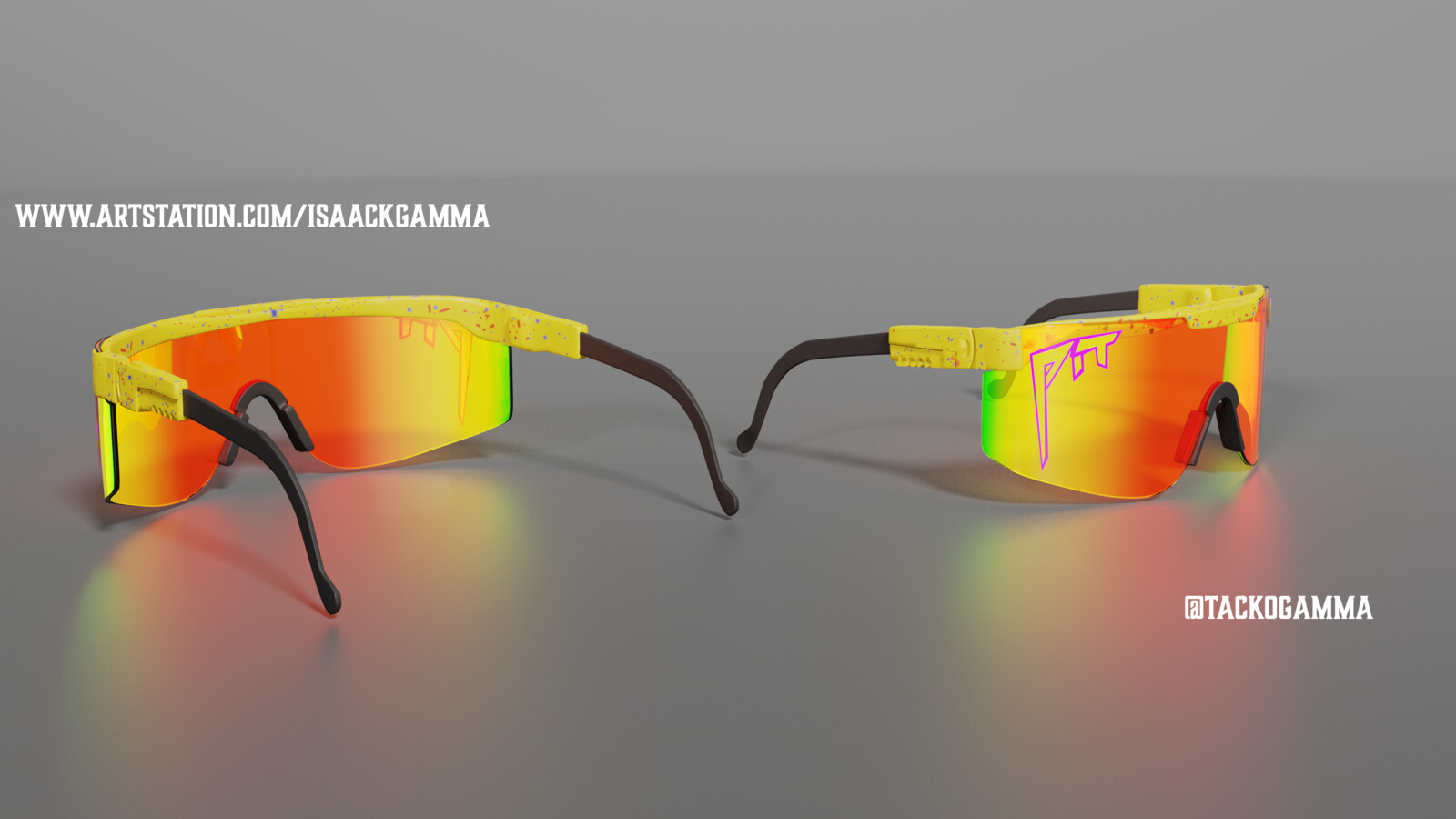 Isaack TACKO3D Pit Viper 1993 Polarized Glasses