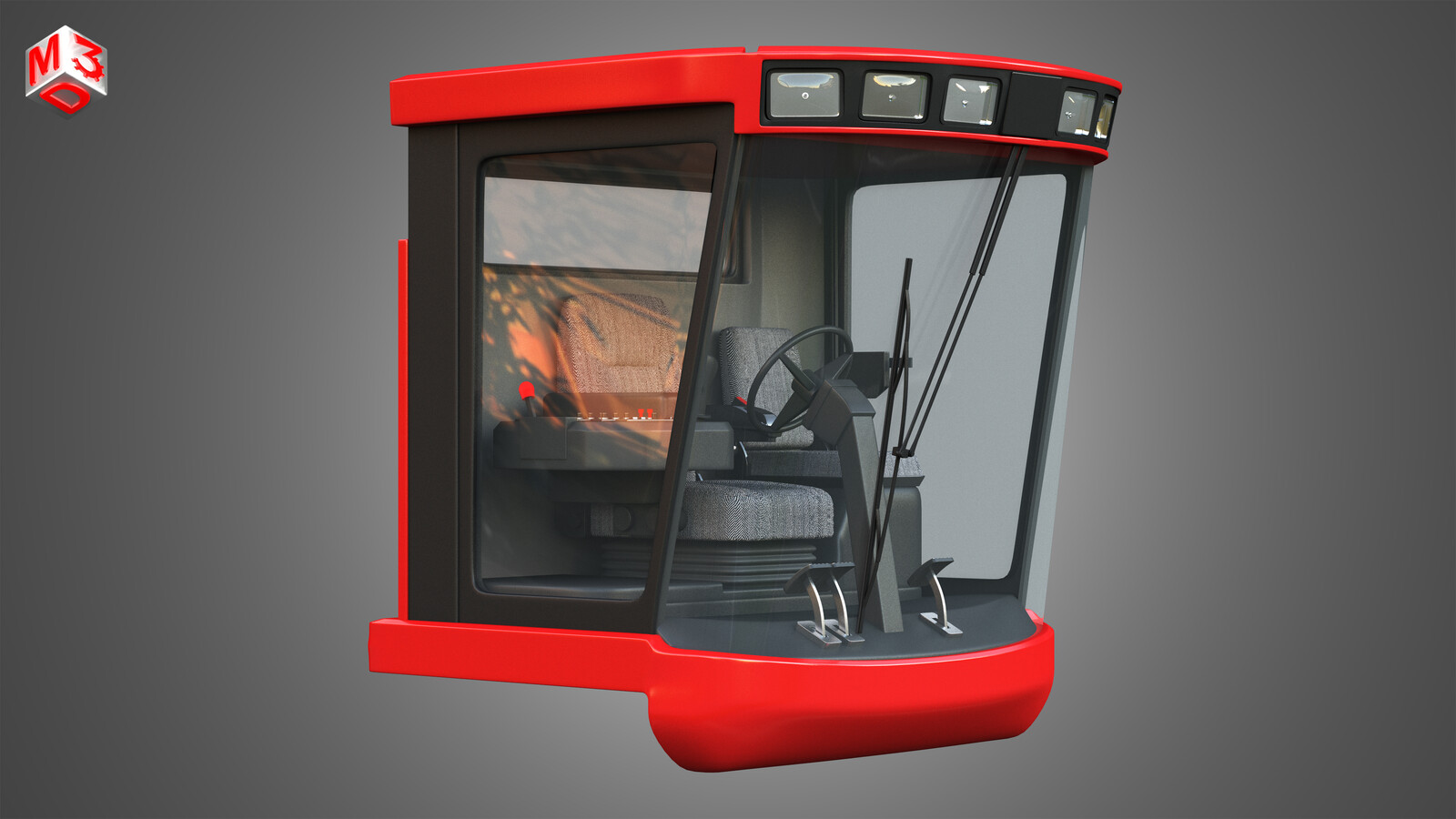  Case-1688 Vehicle Driving Room