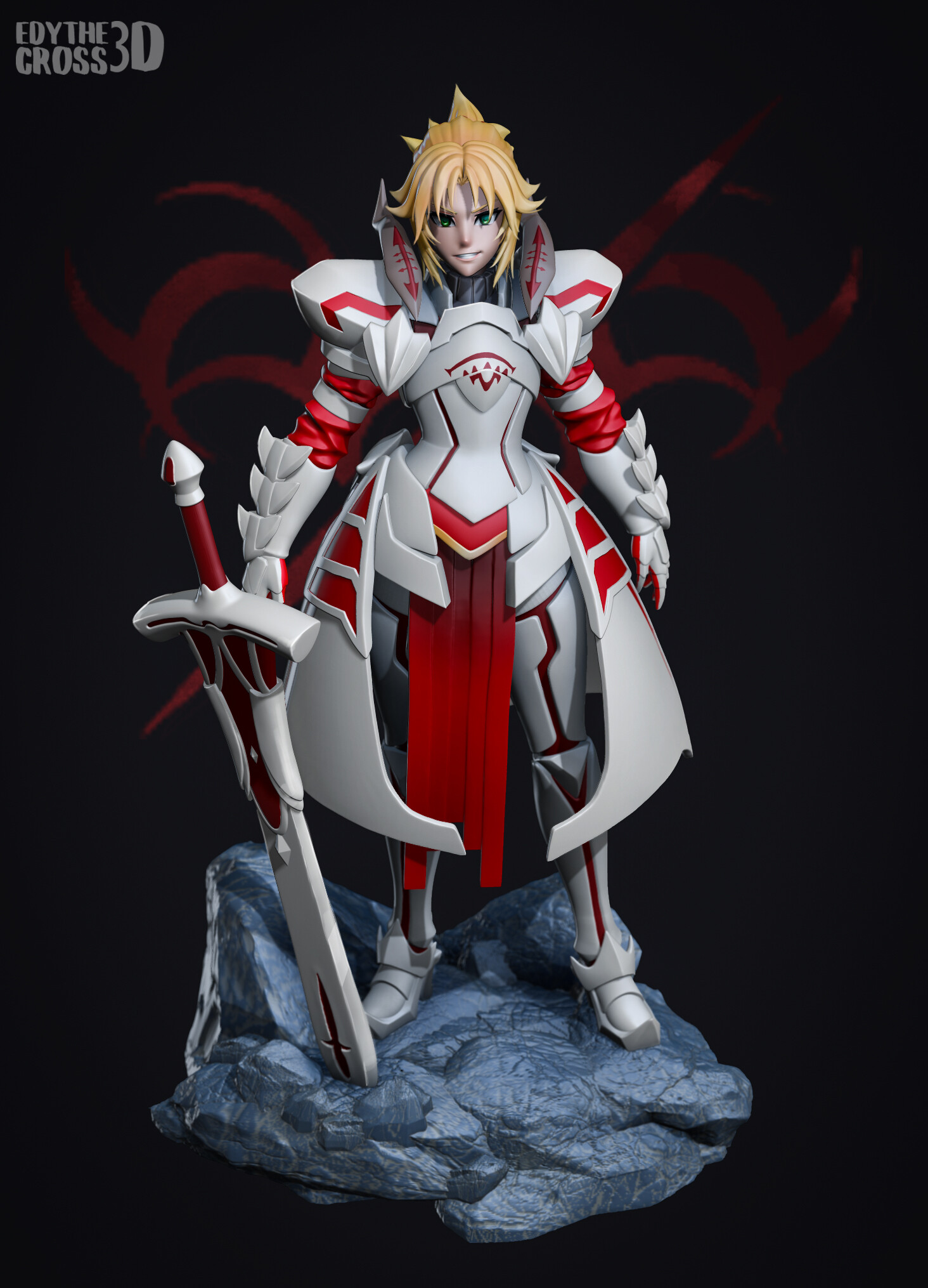 figurine mordred fate