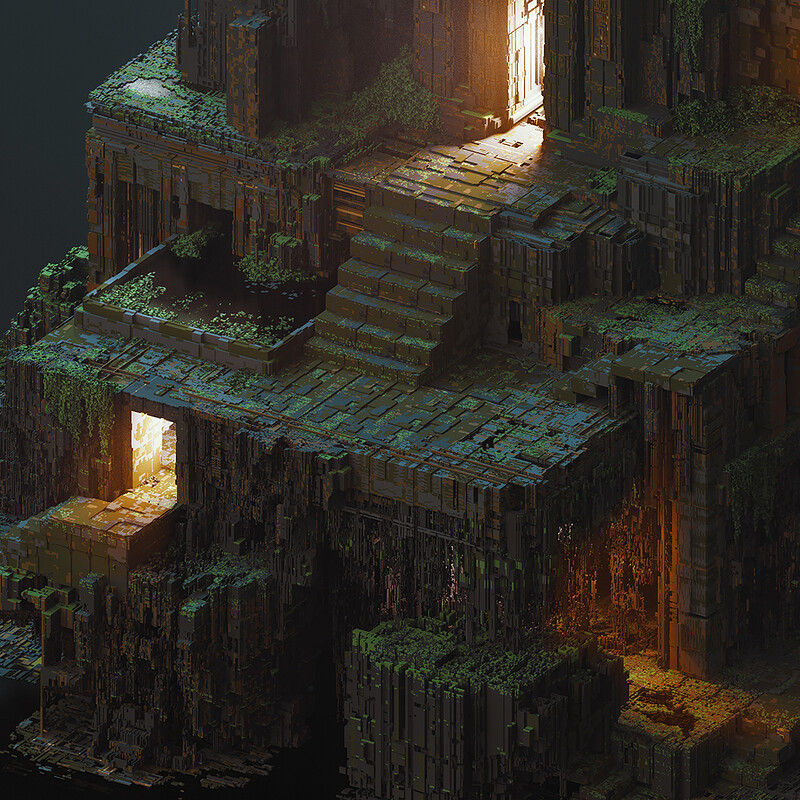 "Lost Temple II"-Night Version