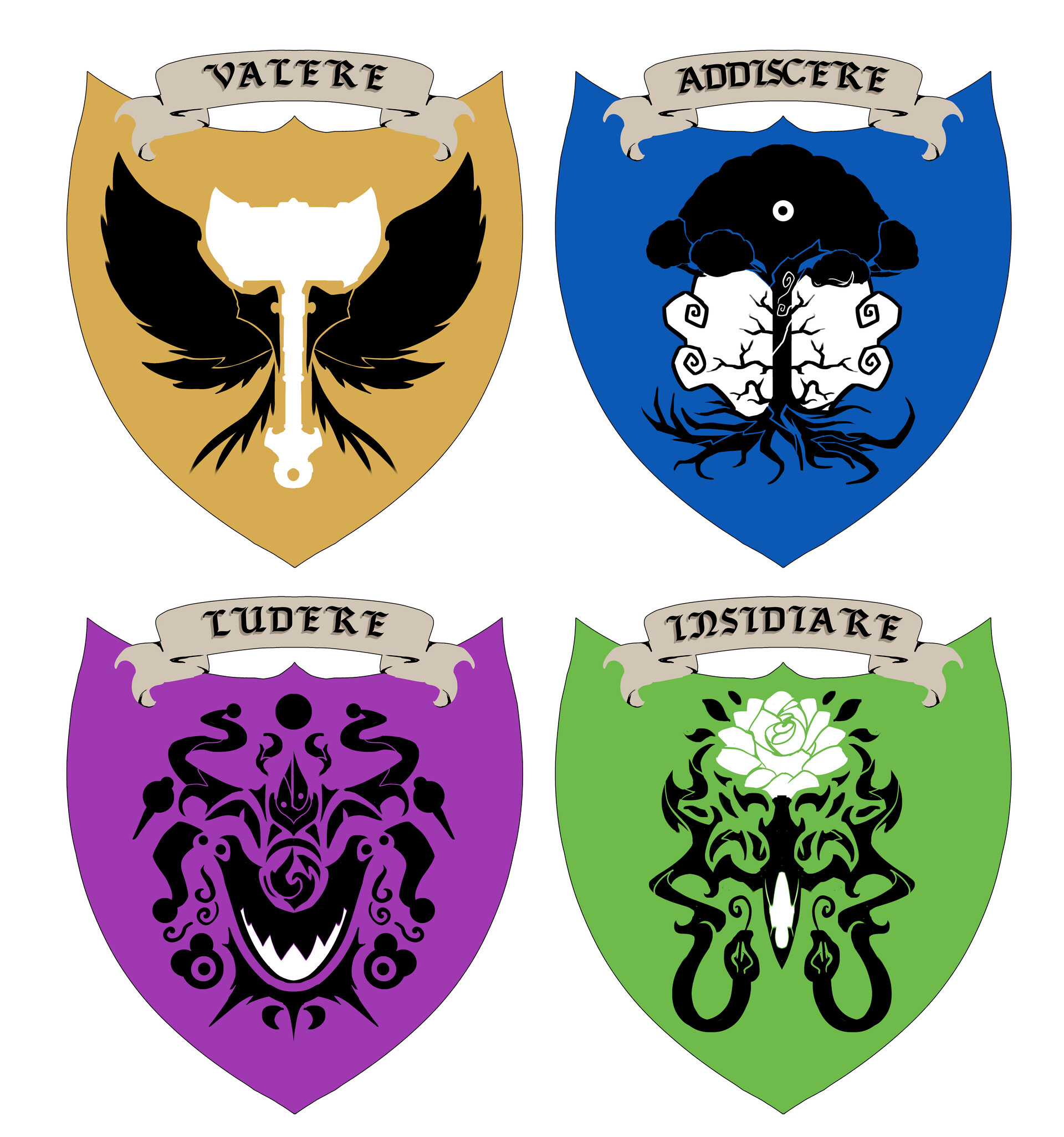 Magic School Houses Decal