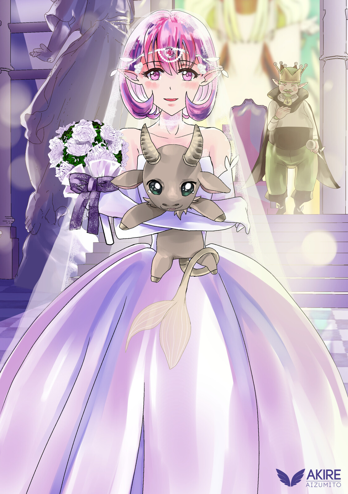 Bride Esther in "APPDICTED" vol. 1