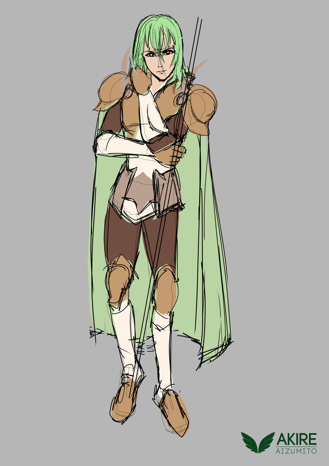Benjiro in Guard Outfit Concept