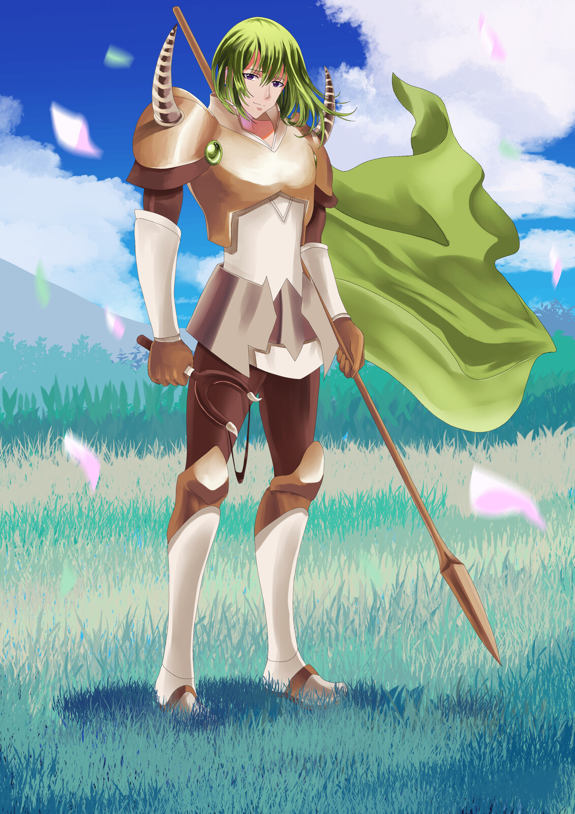 Benjiro in Guard Outfit