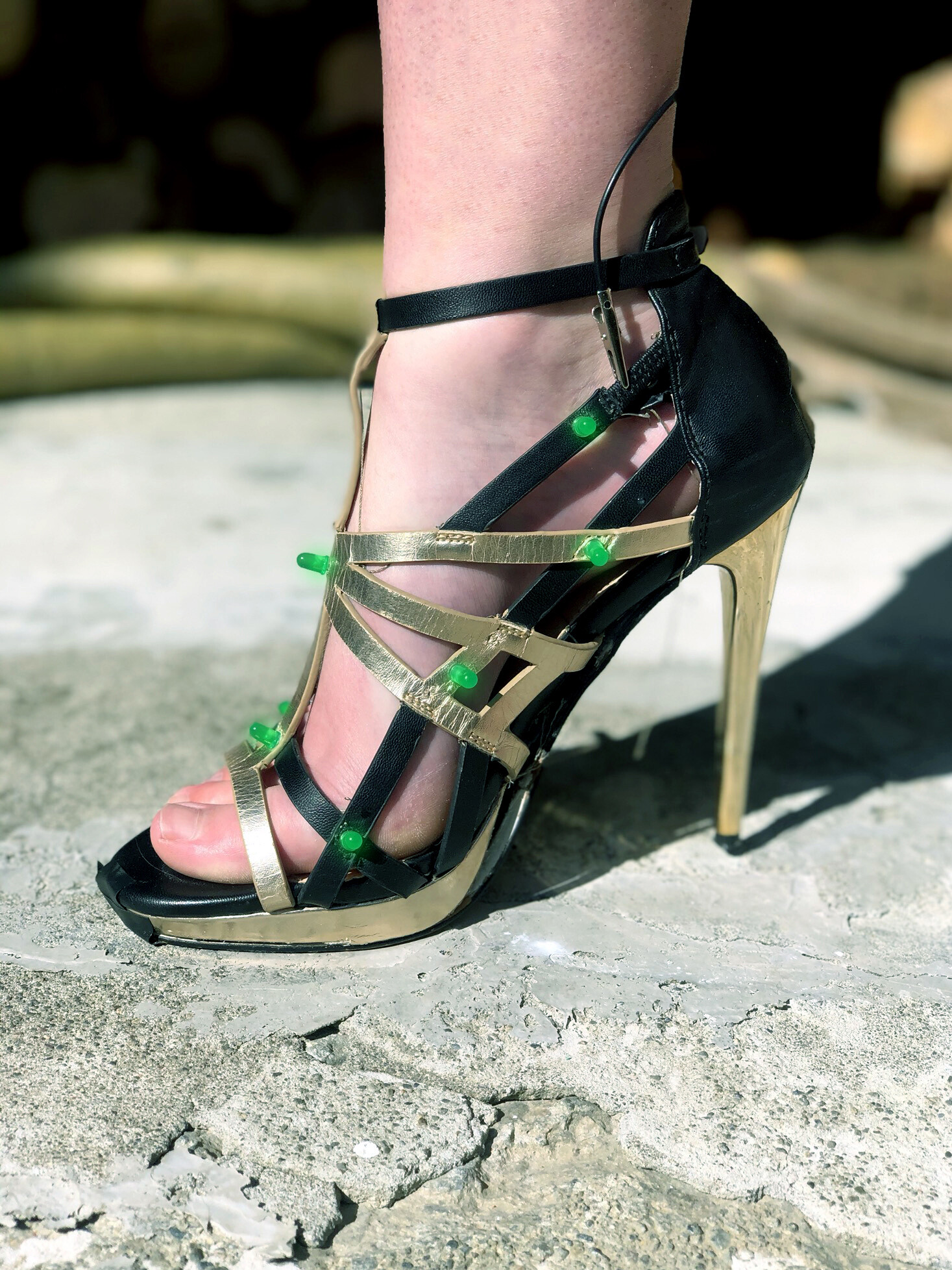 Light shop up stilettos