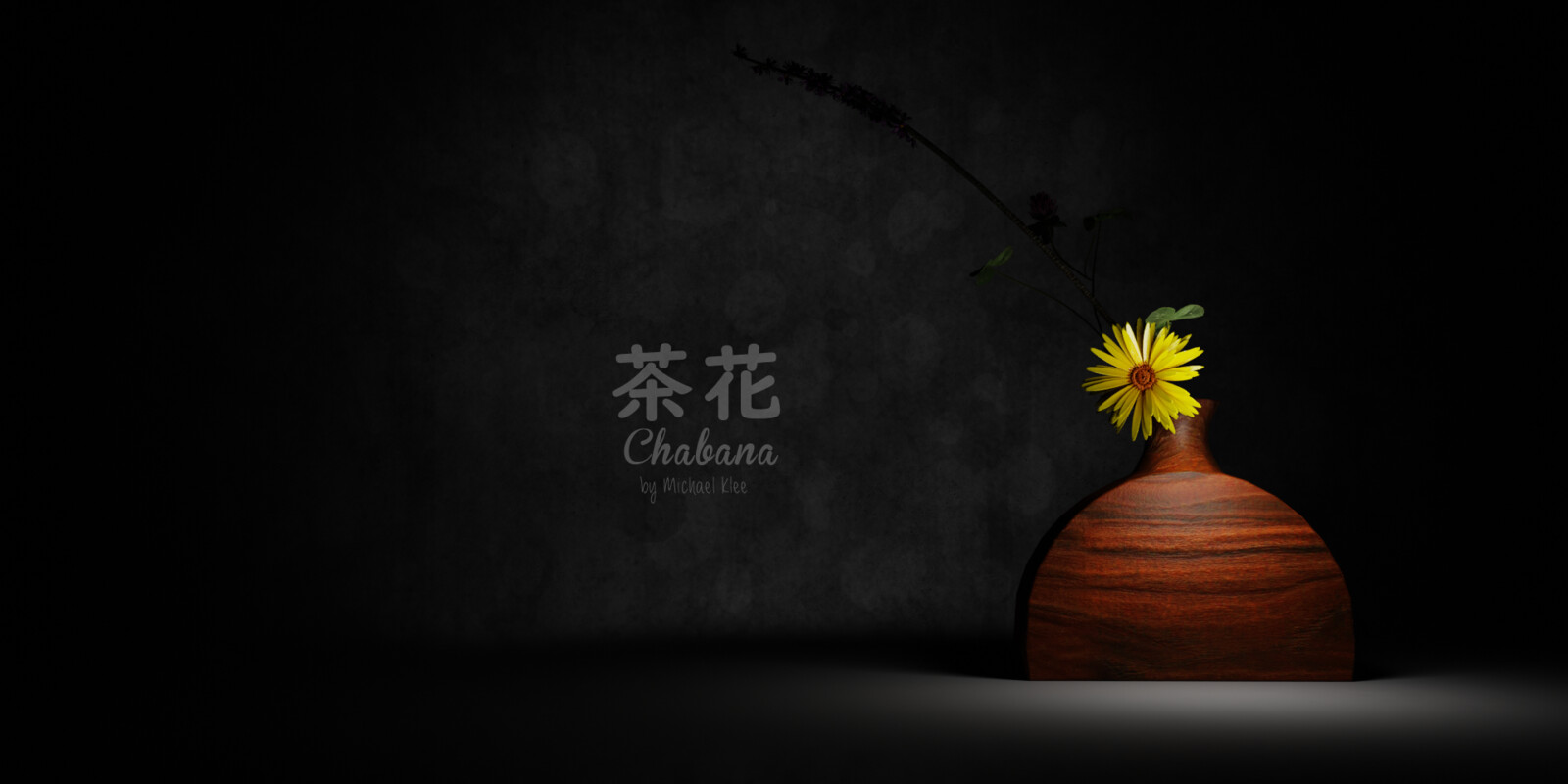 Chabana 茶花 Japanese Flower Art sun glow