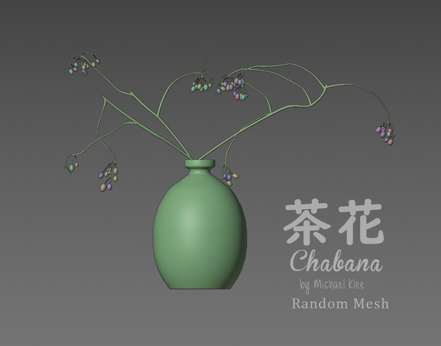 Chabana 茶花 Japanese Flower Art 4