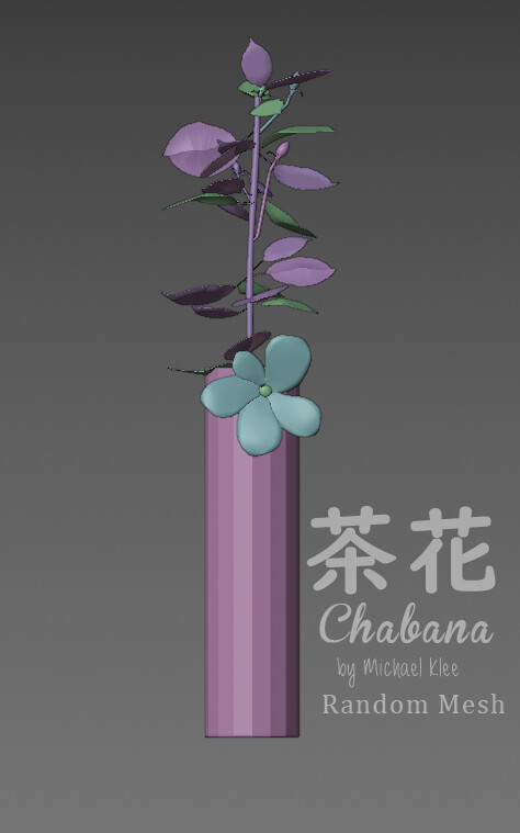 Chabana 茶花 Japanese Flower Art MI