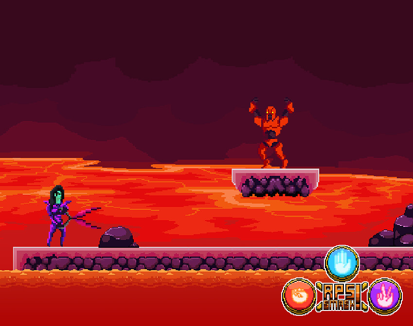 RPS SMASH! Volcano Arena