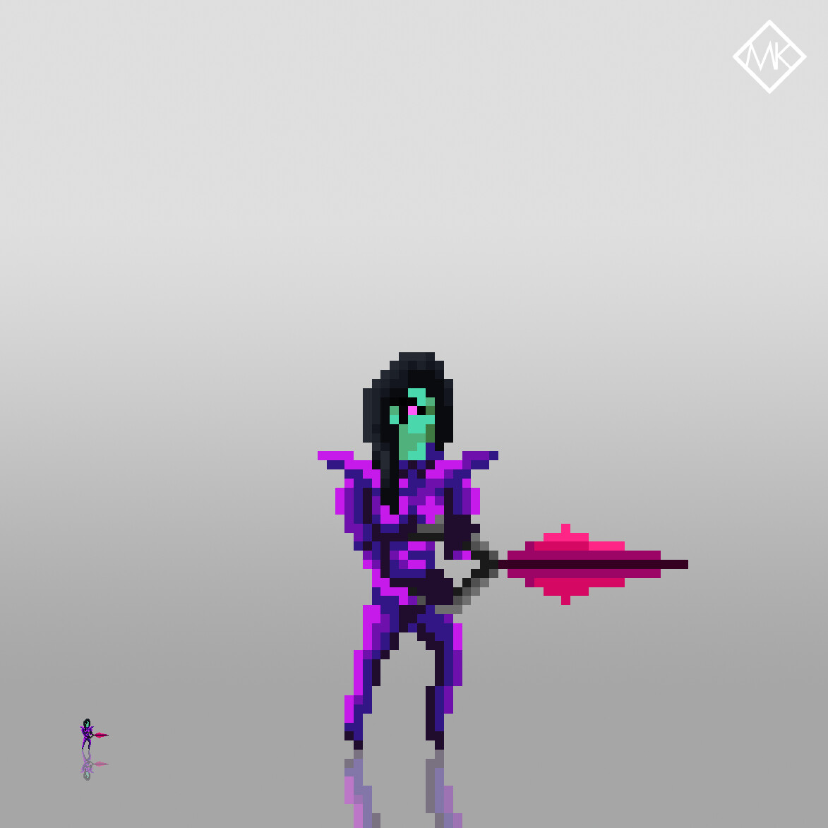 RPS SMASH! - Scissors Character Design