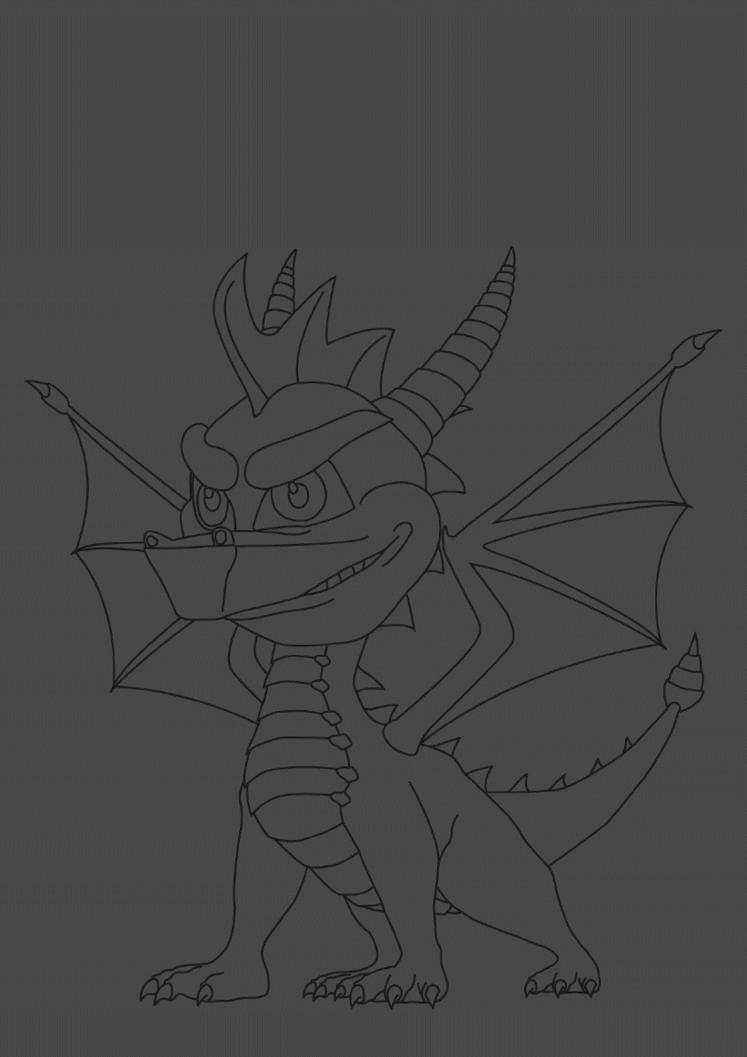 Spyro Fan Art - Timelapse