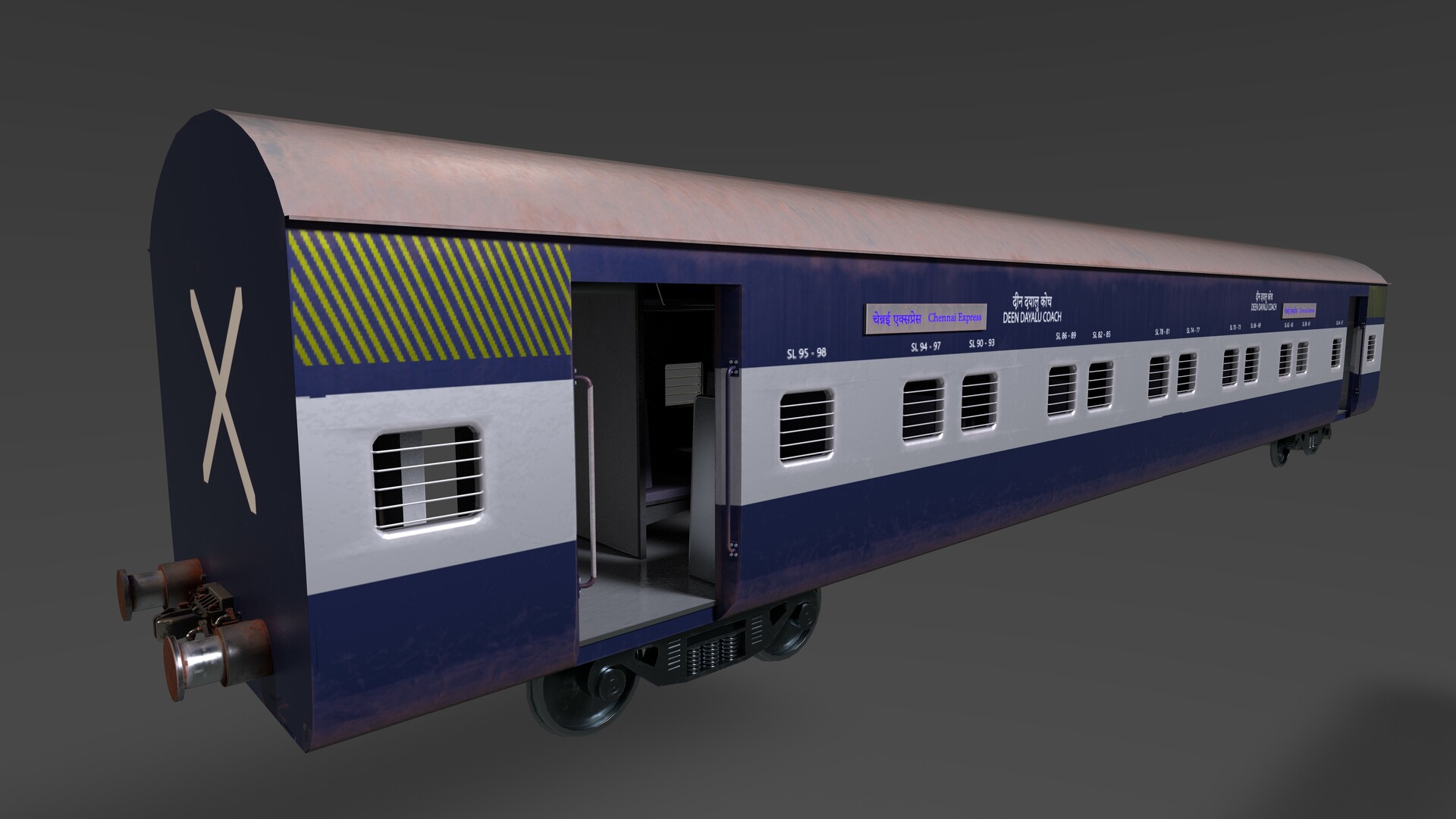 Artstation Indian Railway Rikki Prajapati