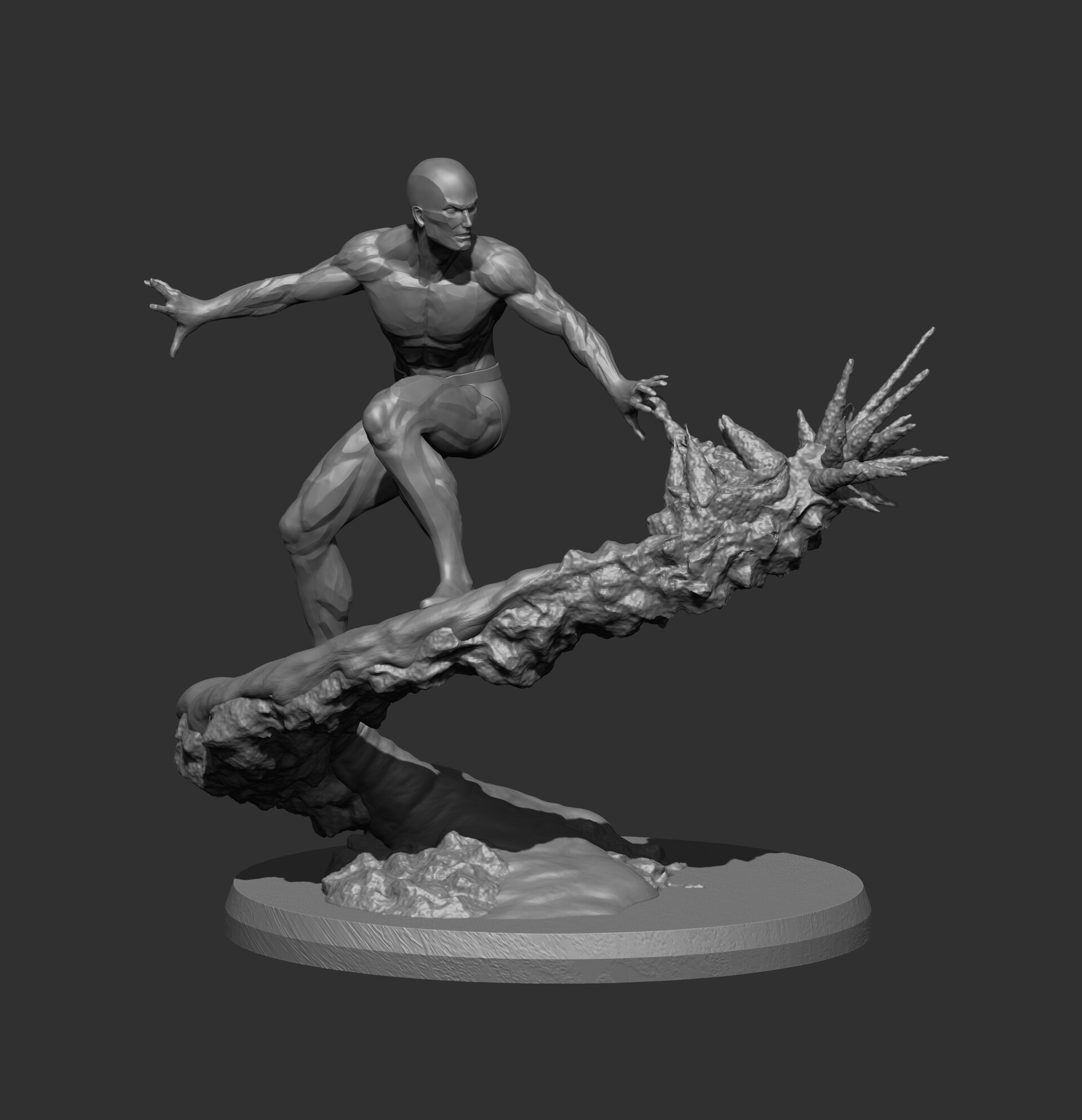 iceman statue diamond select