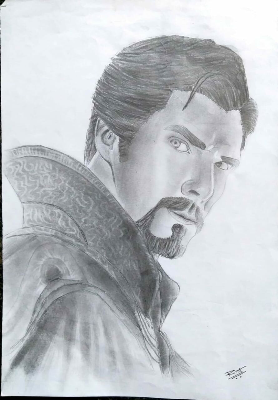 Doctor Strange Drawing Amazing - Drawing Skill