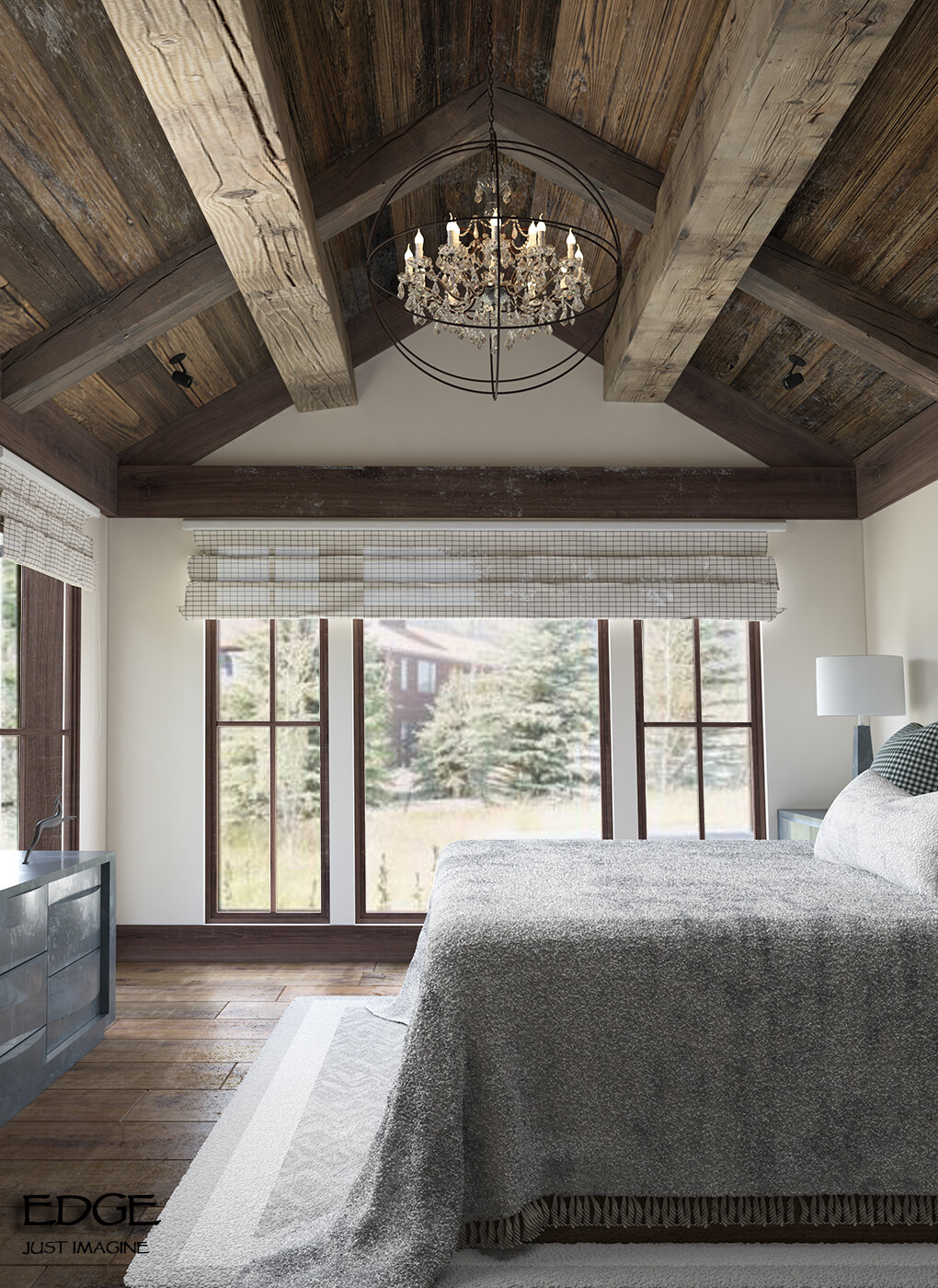 ArtStation - Rustic Bedroom