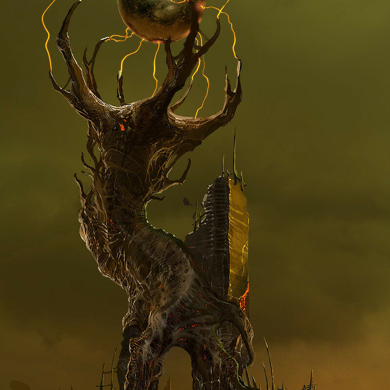 Doom 2016 Hell Tree