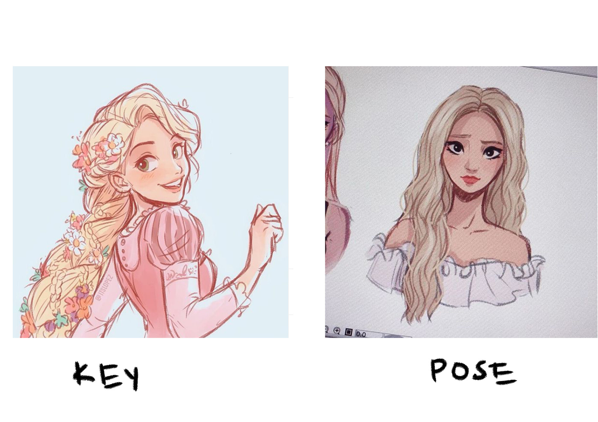 Hui Ling Ong Rapunzel 3D Bust Model