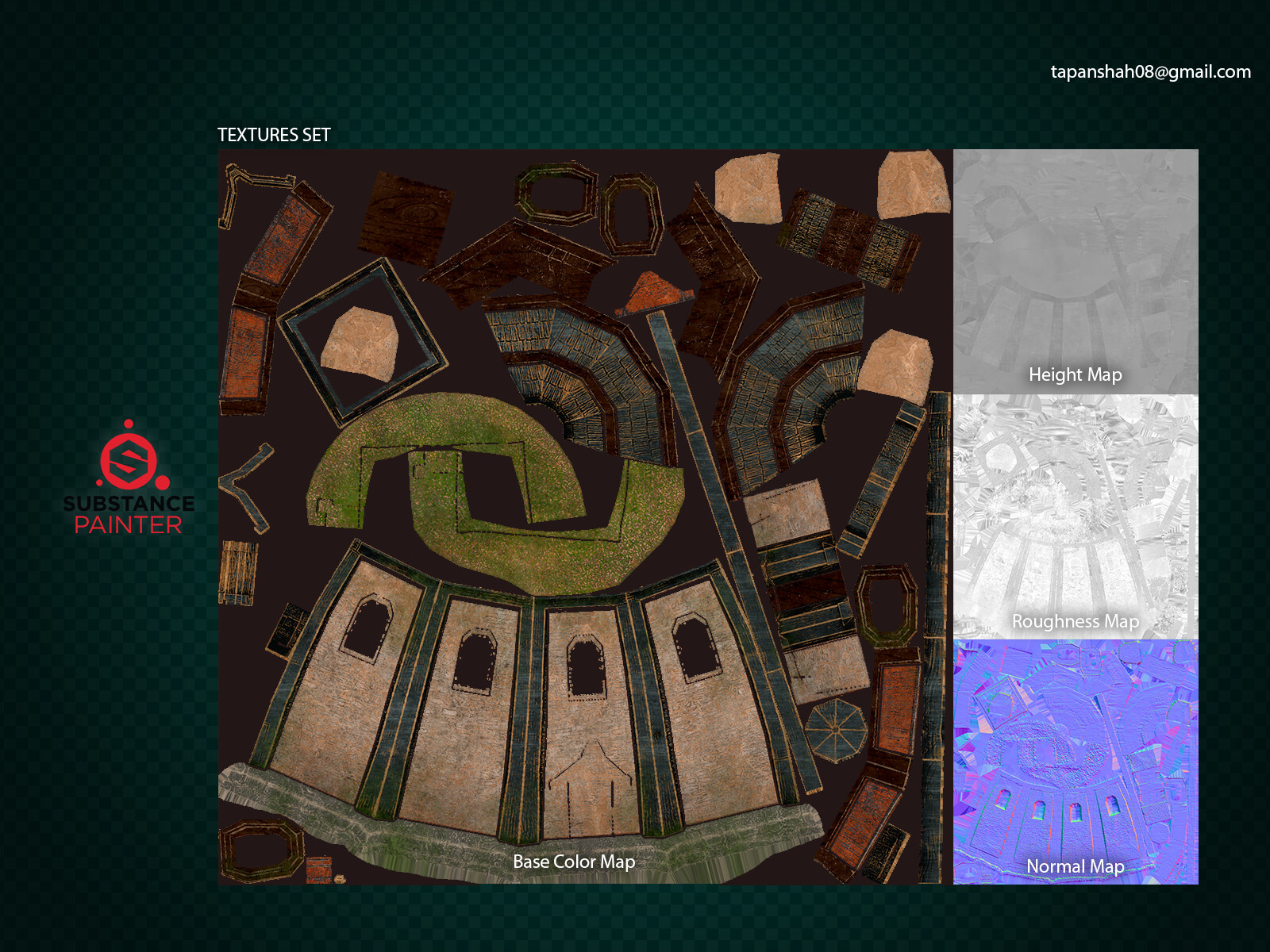 Textures Set by Substance Painter