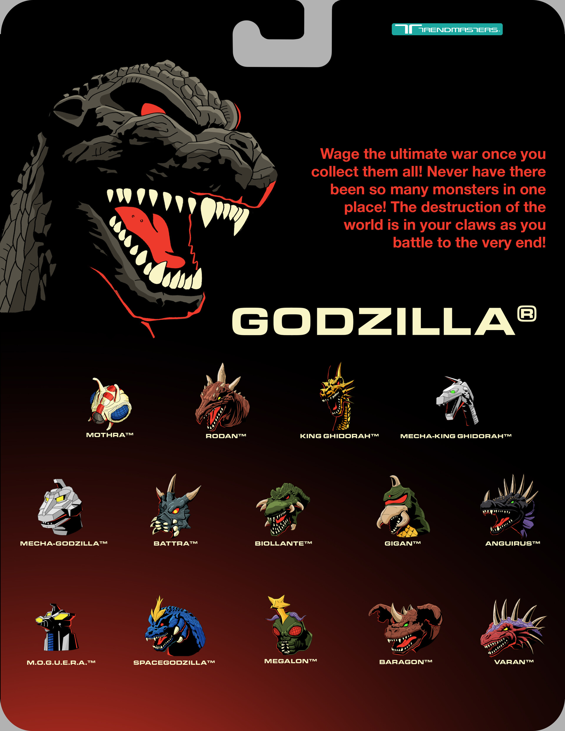 Trendmasters godzilla outlet