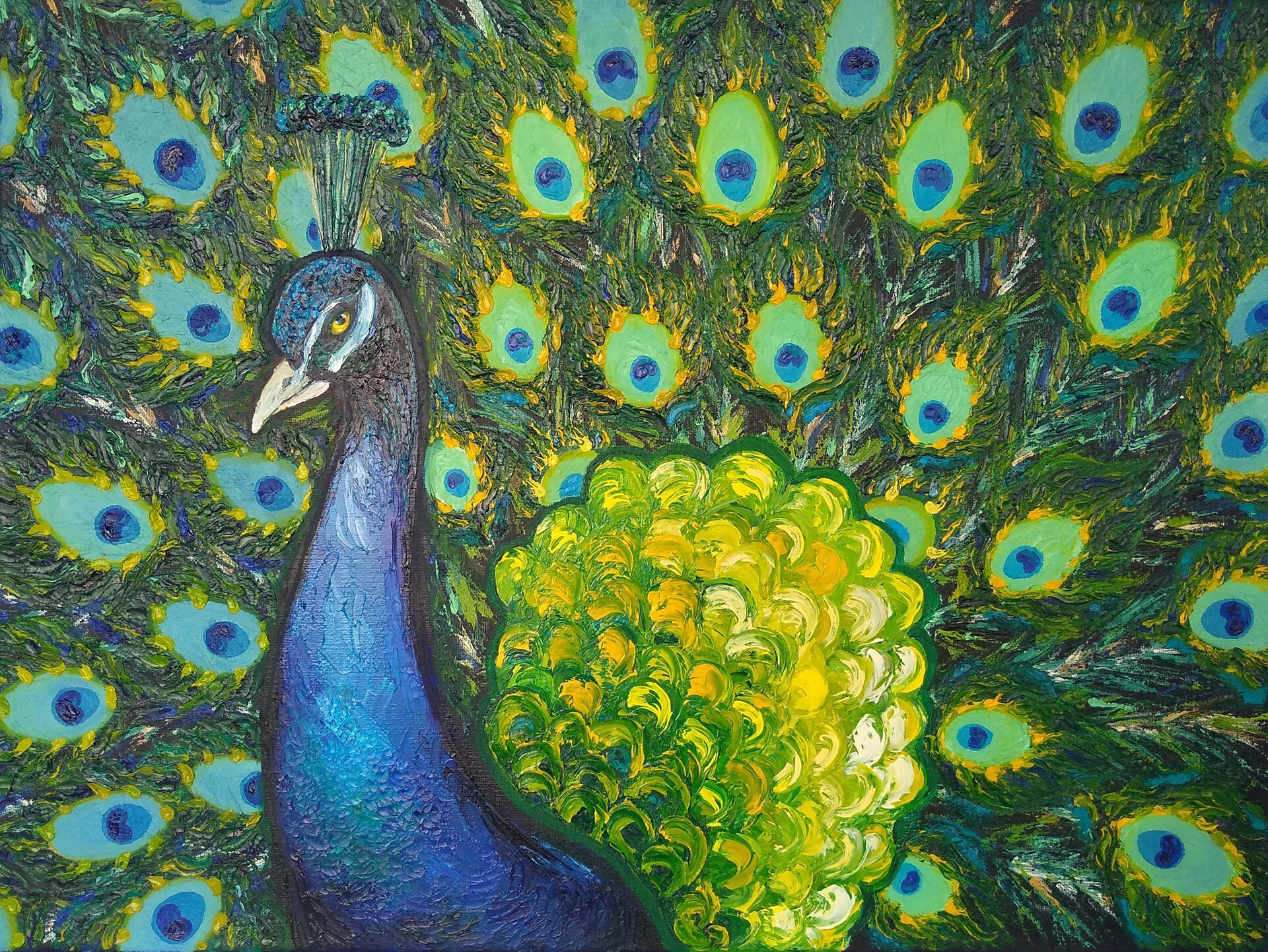 ArtStation - Magnificent Peacock