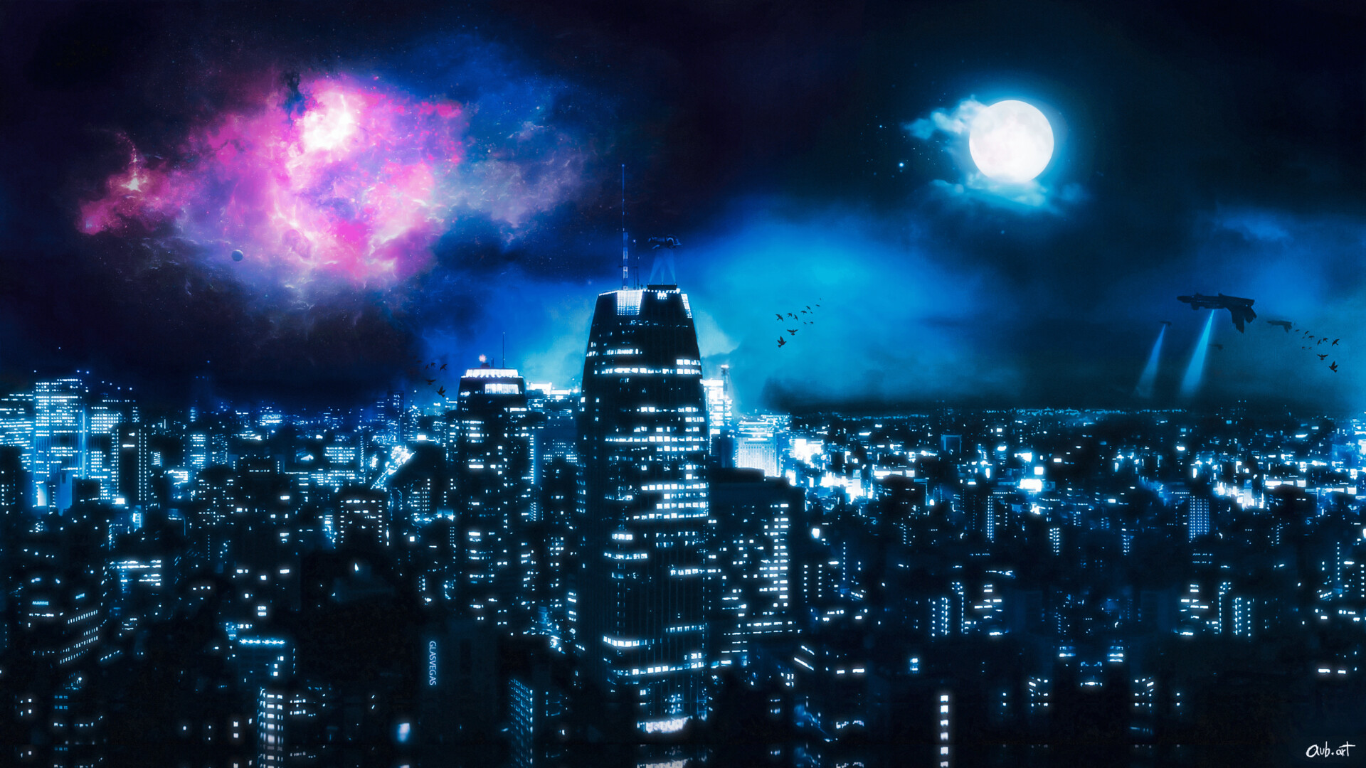  . - Night City wallpaper