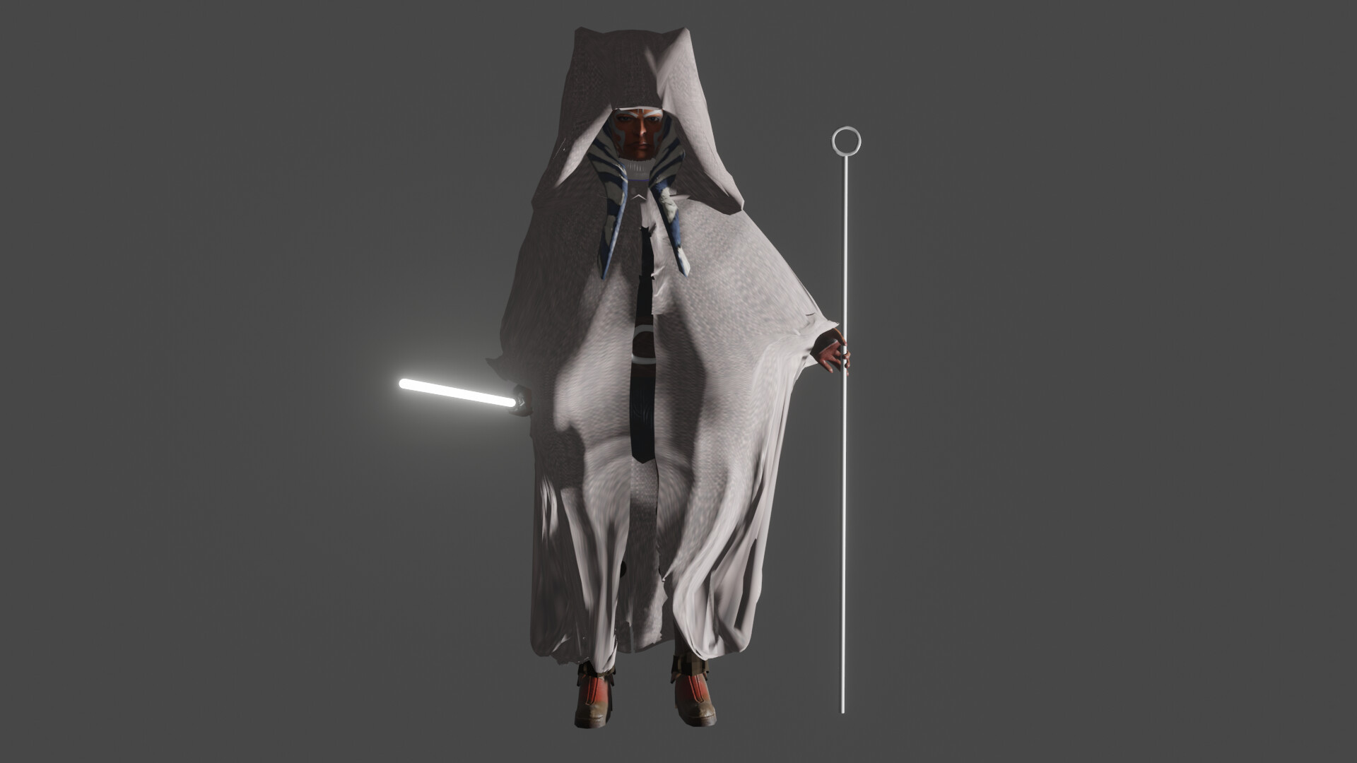 Artstation Ahsoka Tano The White Michael Grinberg