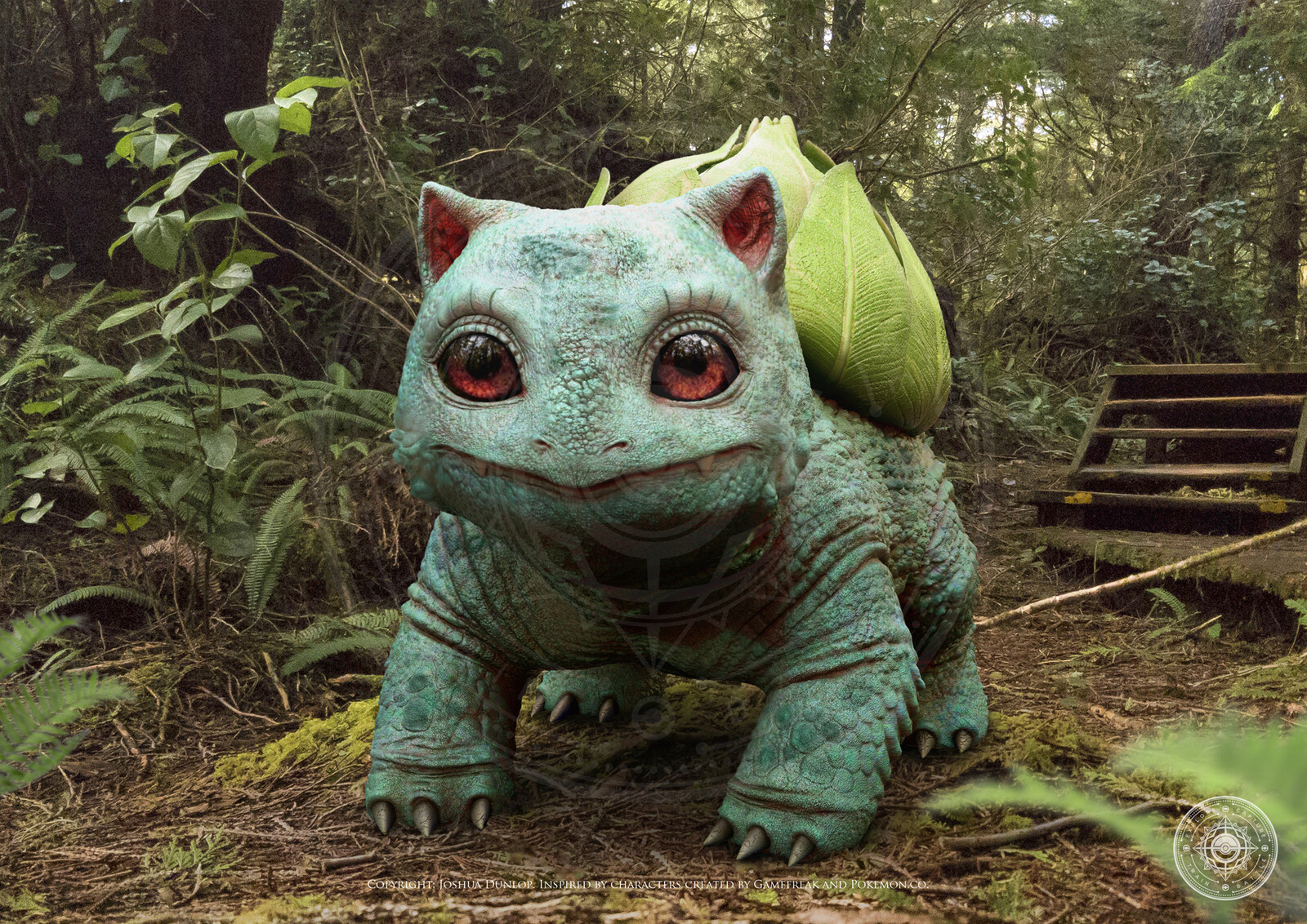 Artstation Bulbasaur 2 Joshua Dunlop