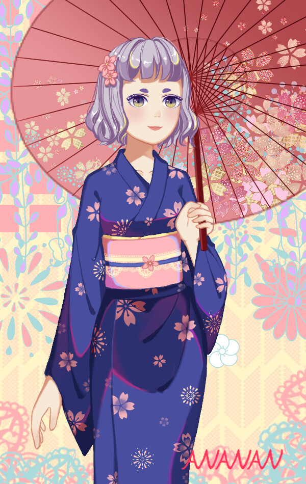 ArtStation - Kimono