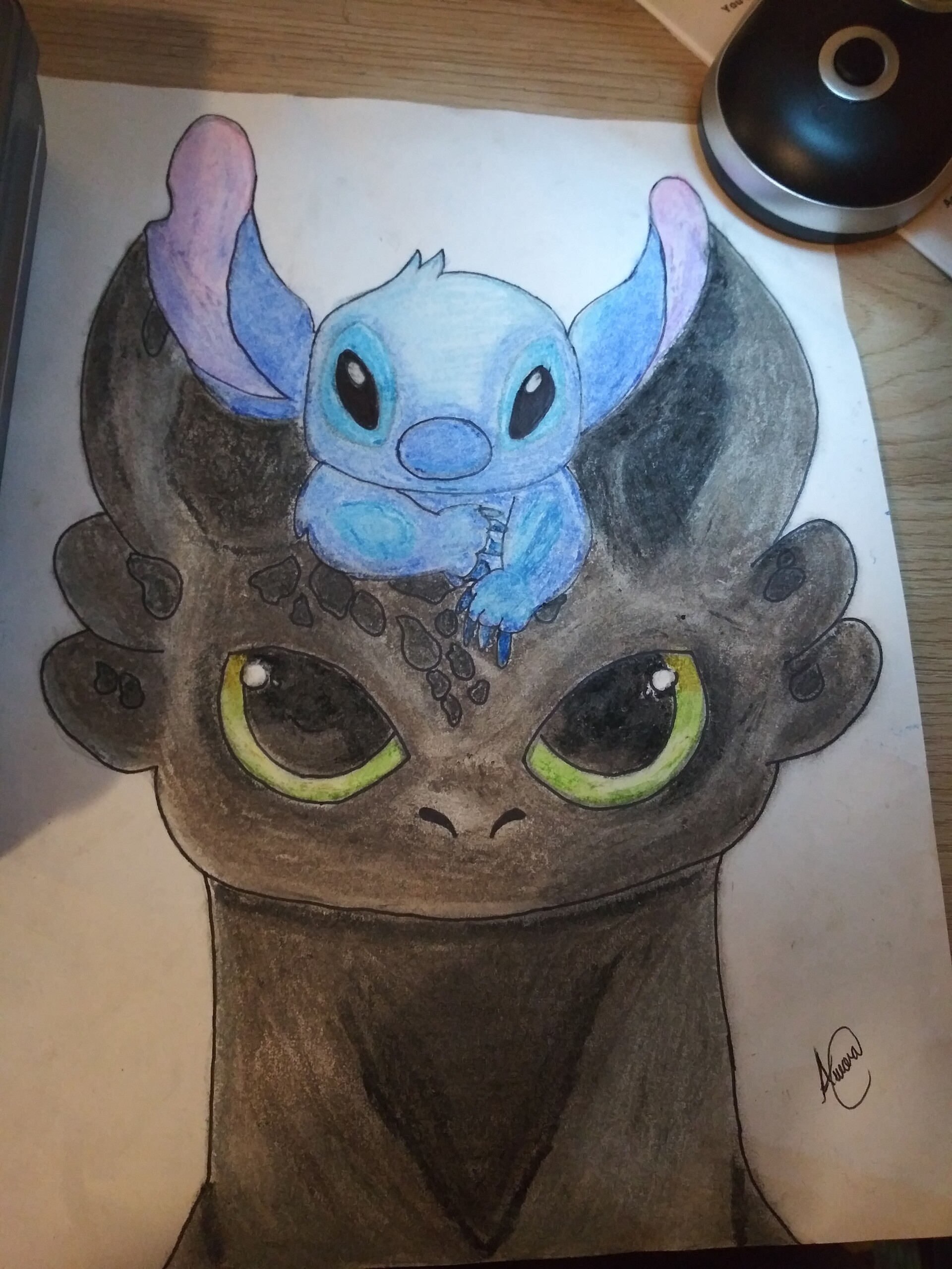 Aurora Velez - Chimuelo and Stitch