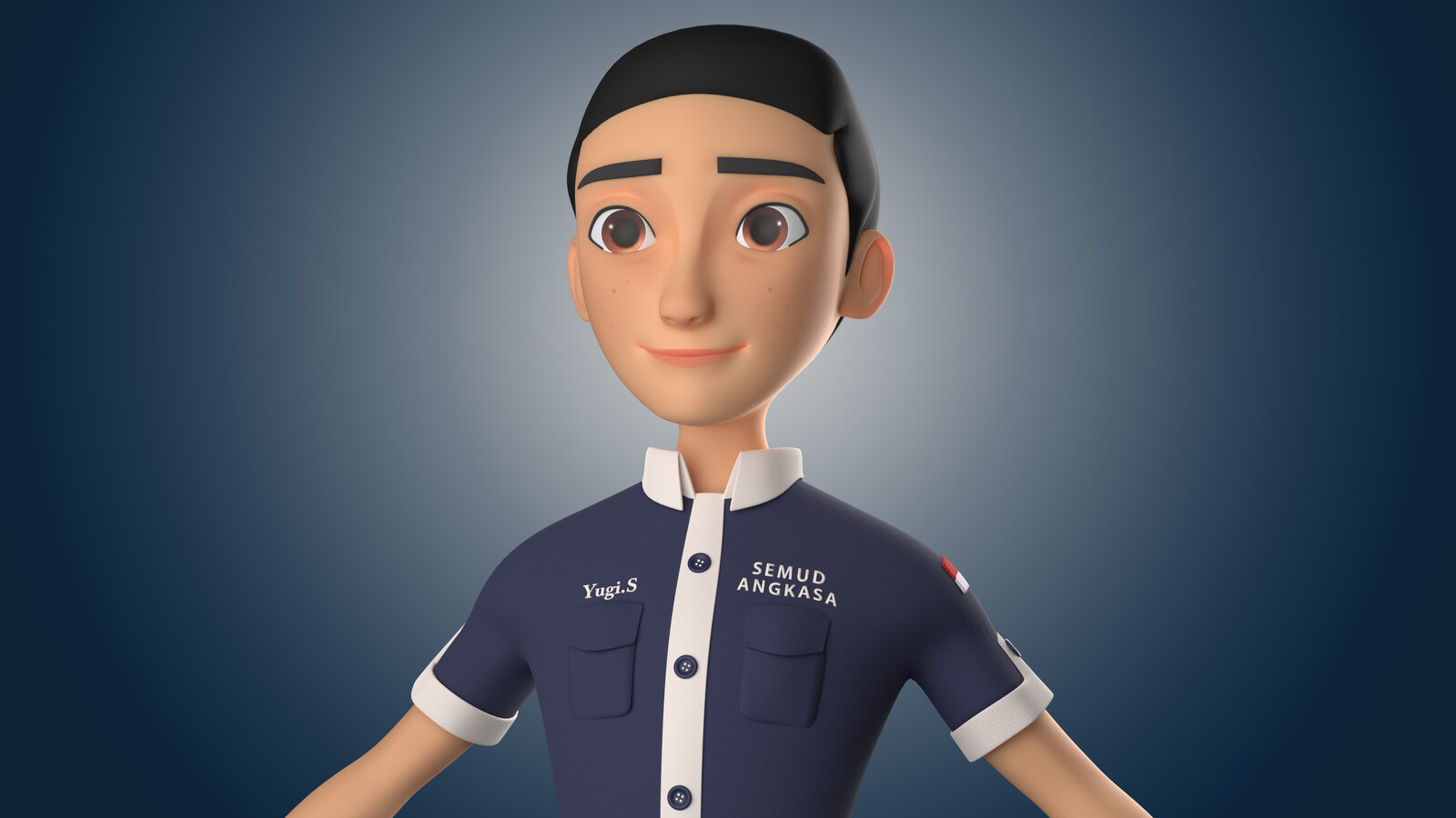 Edoblackcat 3d character
