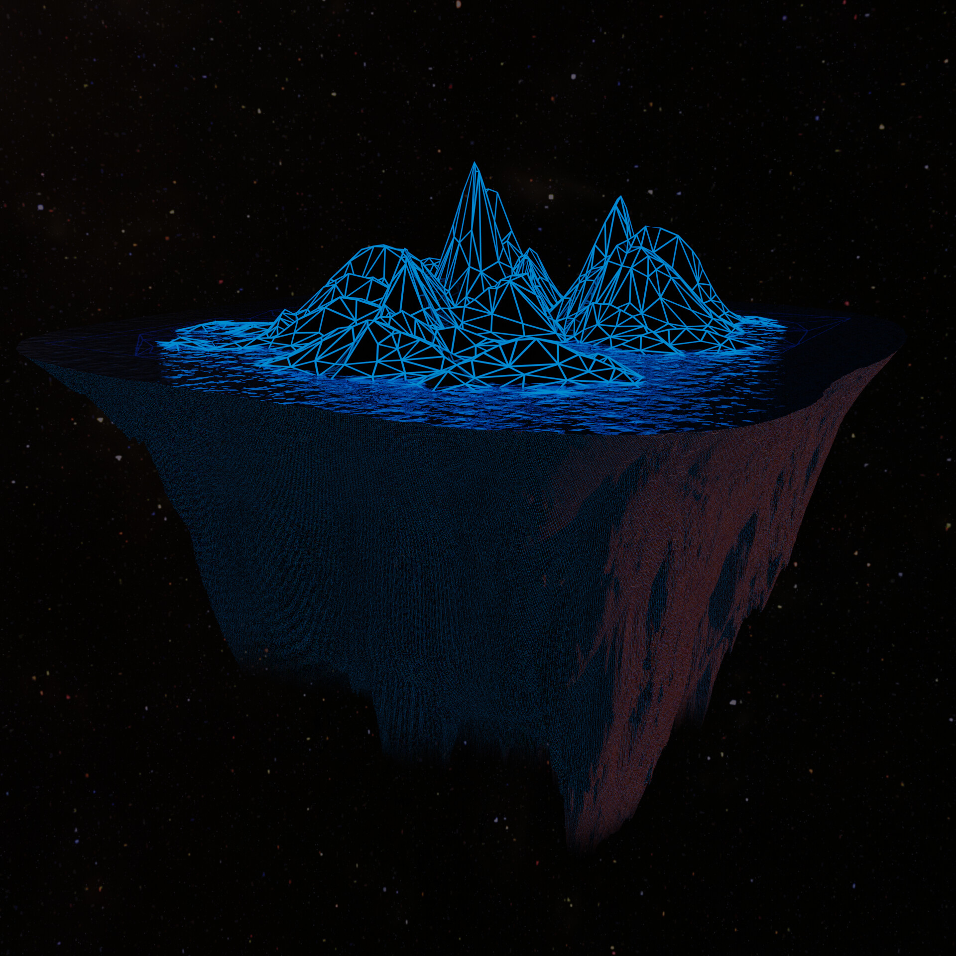 ArtStation Island in Space